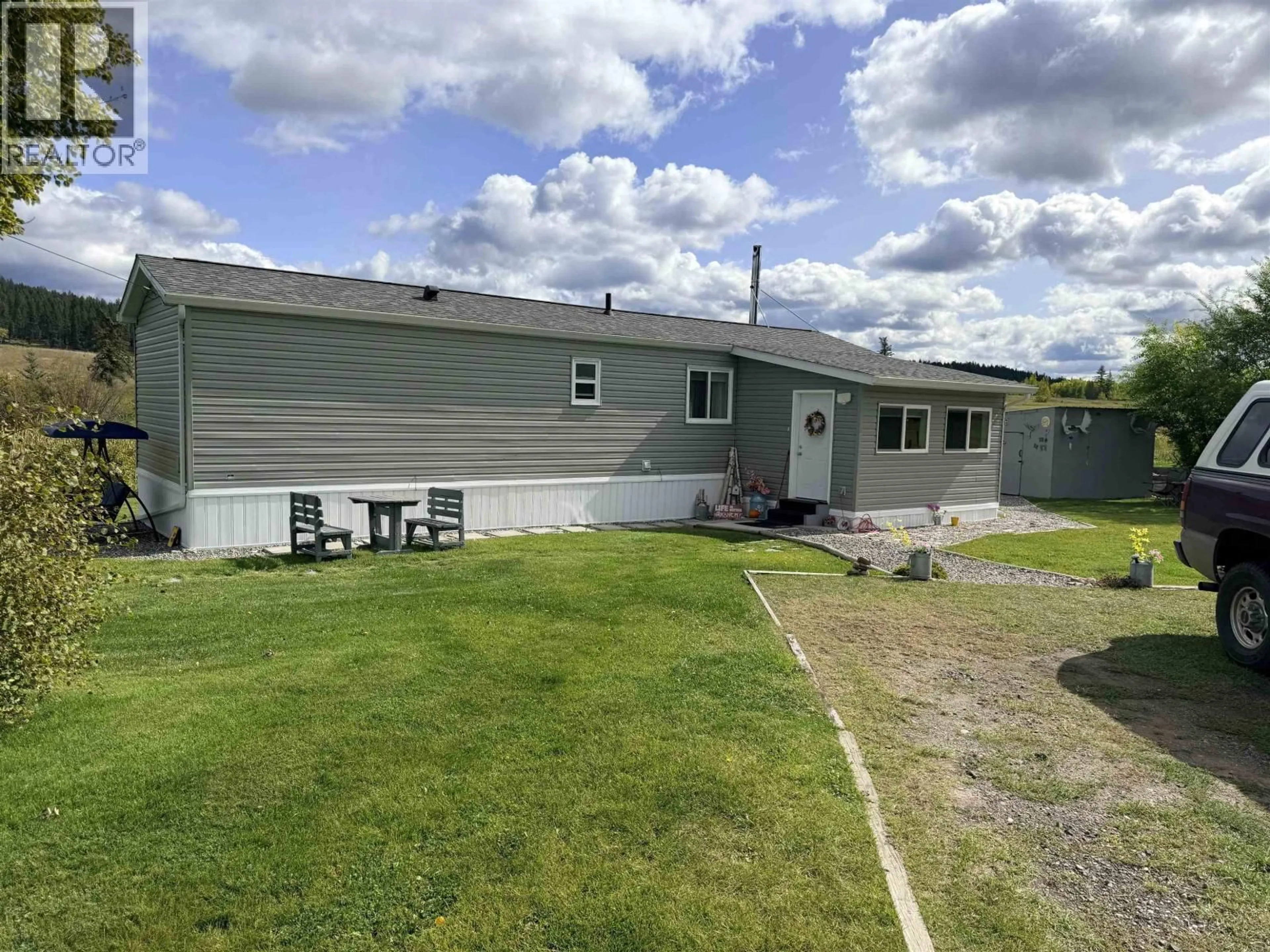 A pic from outside/outdoor area/front of a property/back of a property/a pic from drone, unknown for 2741 ENTERPRISE ROAD, Williams Lake British Columbia V0K2G0