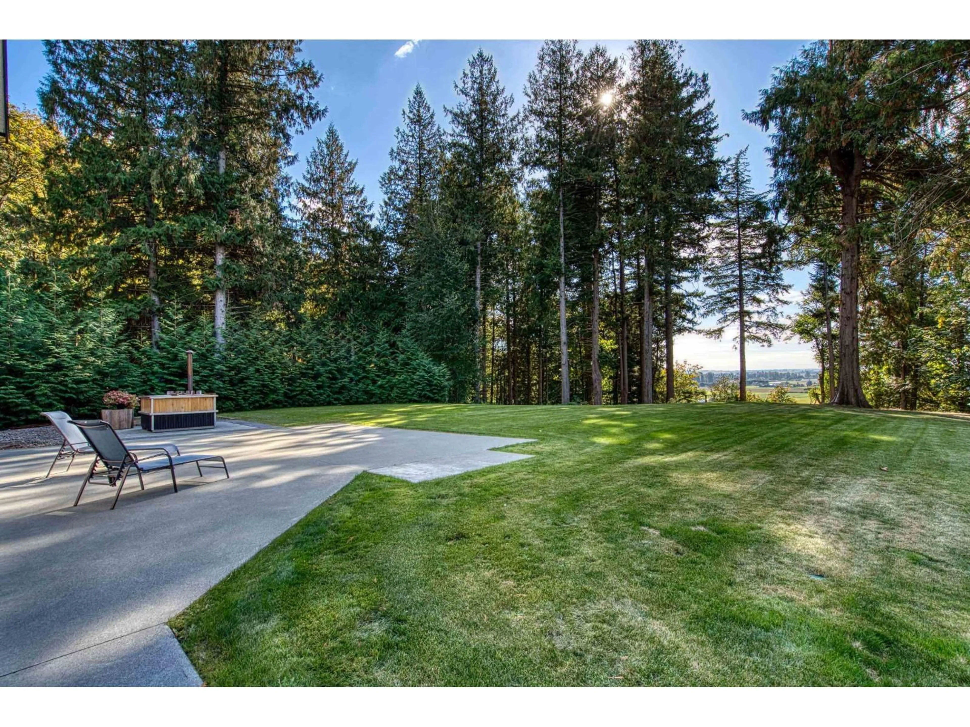 Patio, forest/trees view for 39840 OLD YALE ROAD, Abbotsford British Columbia V3G1X7