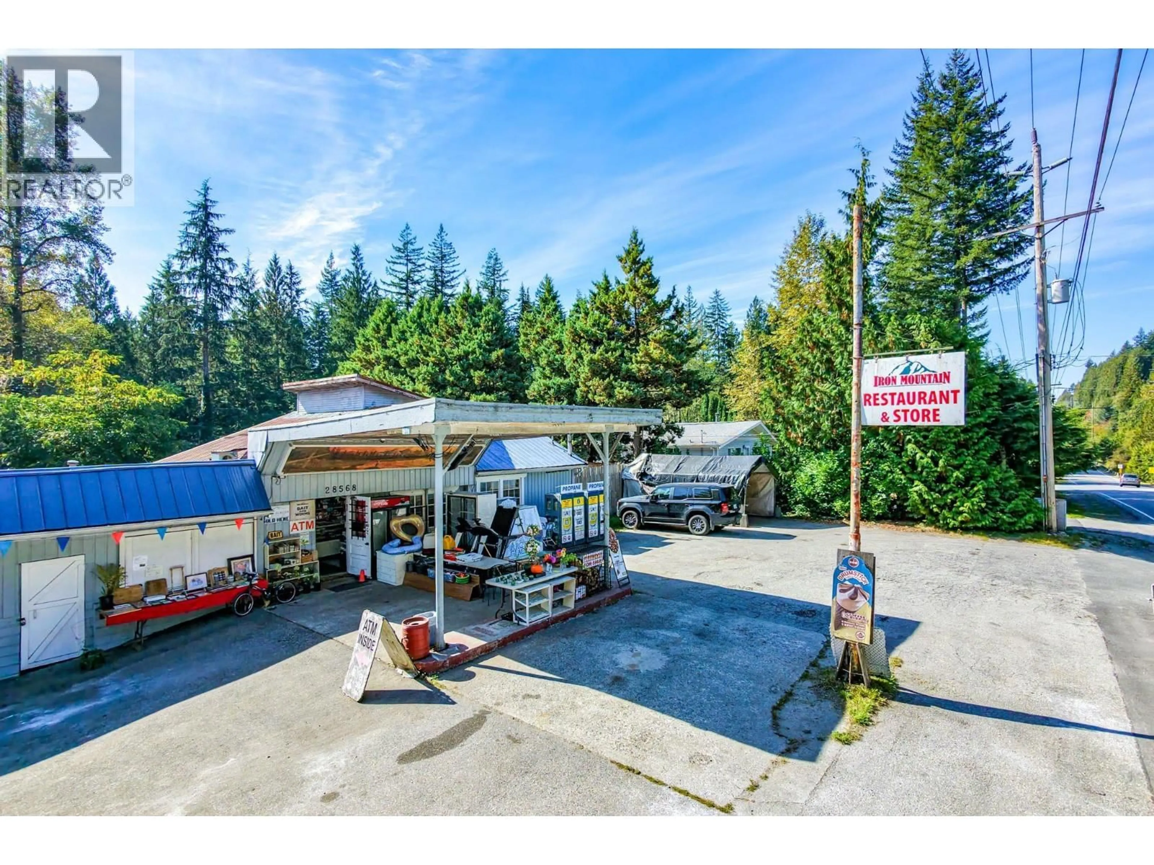 A pic from outside/outdoor area/front of a property/back of a property/a pic from drone, mountain view for 28588 DEWDNEY TRUNK ROAD, Maple Ridge British Columbia V2W1M1