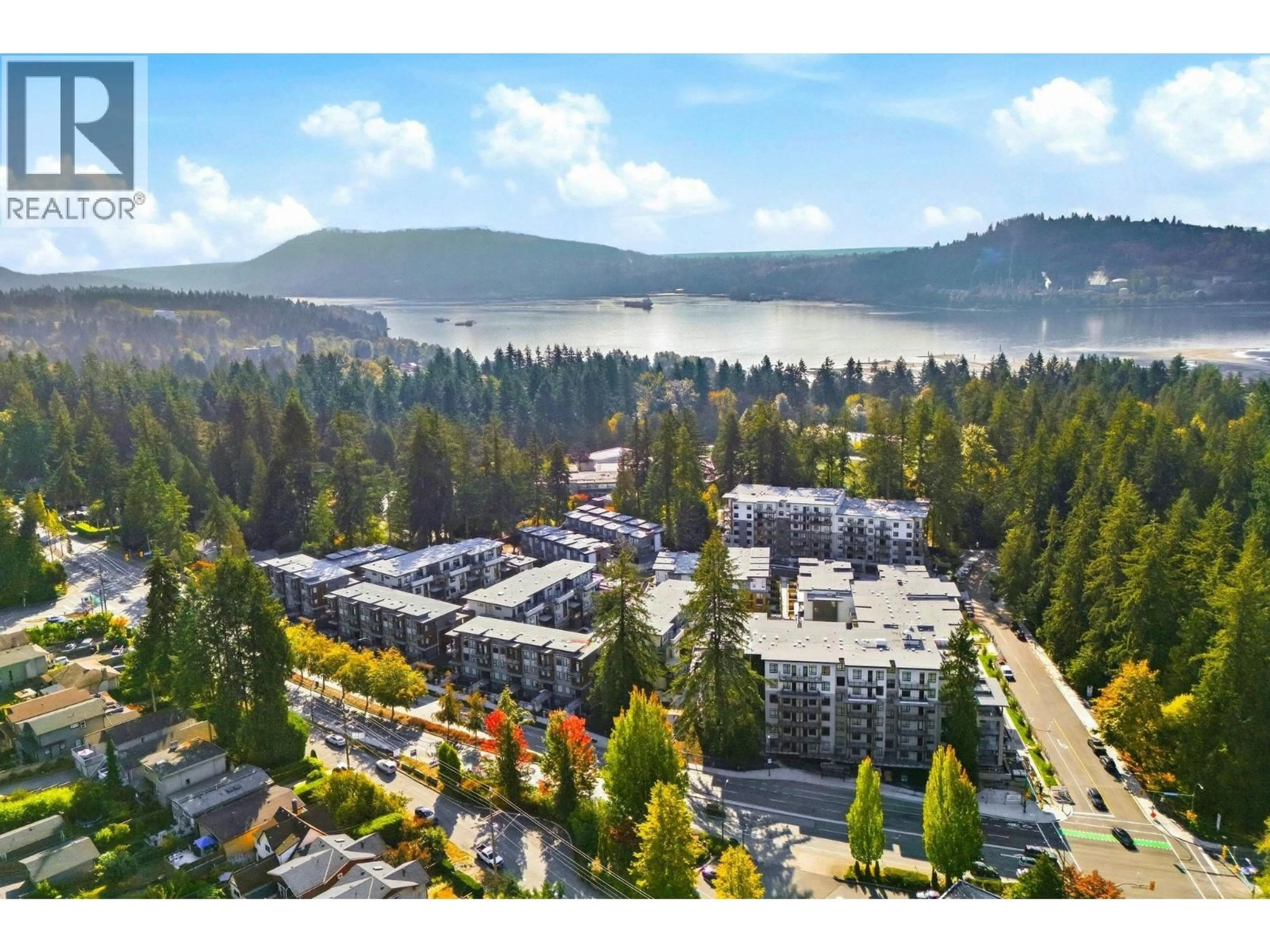 A pic from outside/outdoor area/front of a property/back of a property/a pic from drone, mountain view for 102 - 956 LYTTON STREET, North Vancouver British Columbia V7H0C4