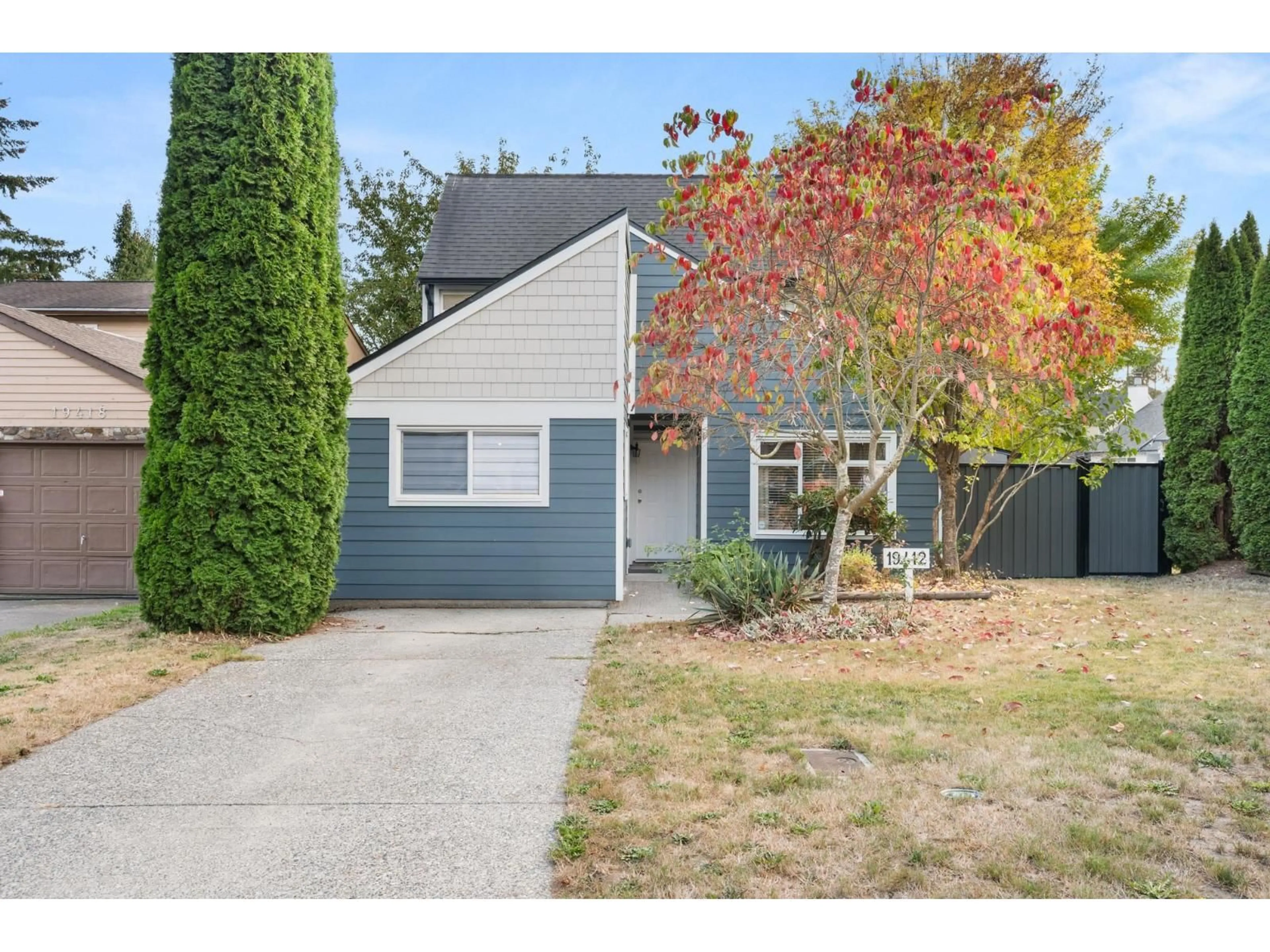 Home with vinyl exterior material, street for 19412 62 AVENUE, Surrey British Columbia V3S7L4