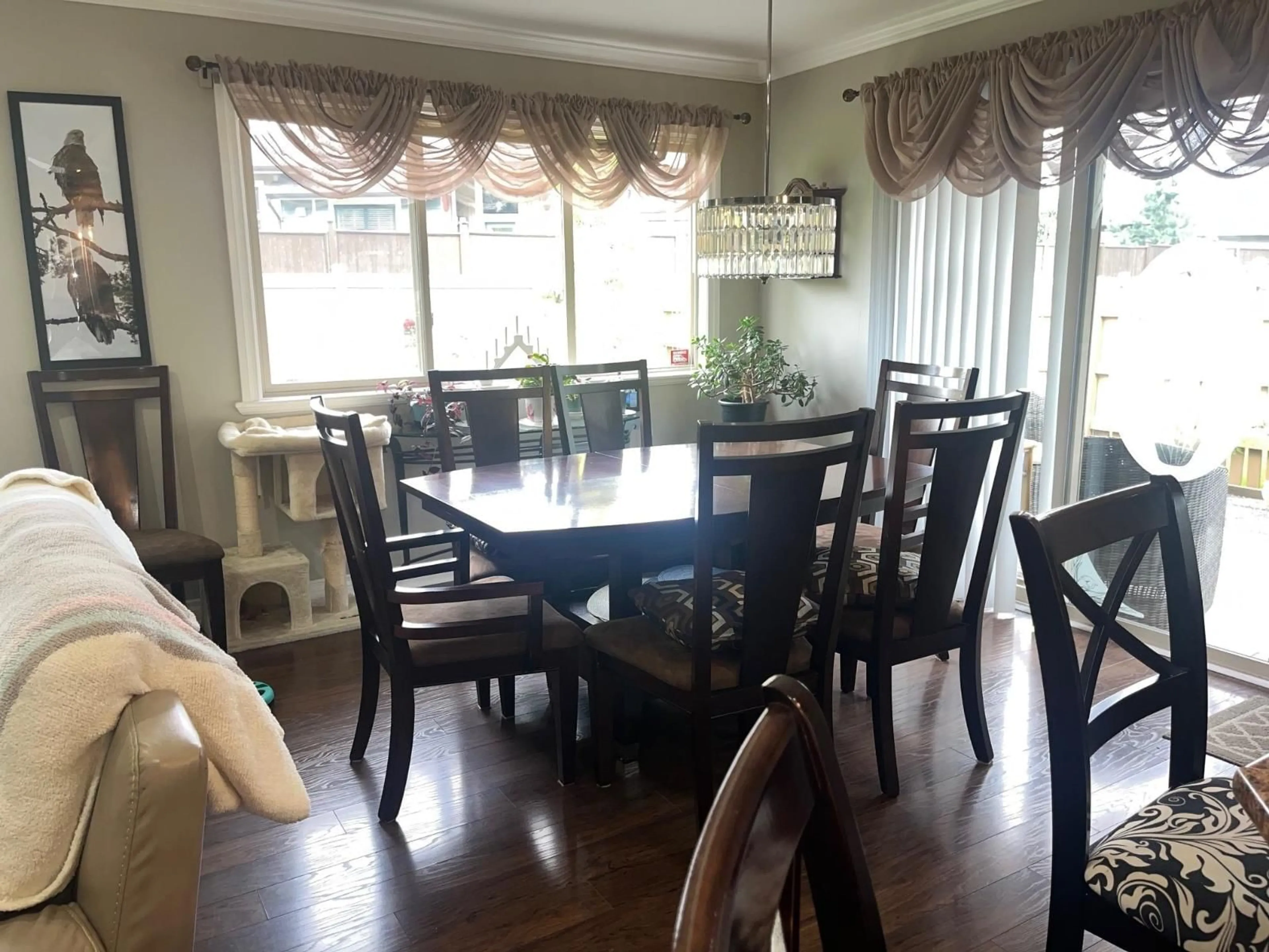 Dining room, wood/laminate floor for 3 - 46000 THOMAS ROAD, Chilliwack British Columbia V2R5W6