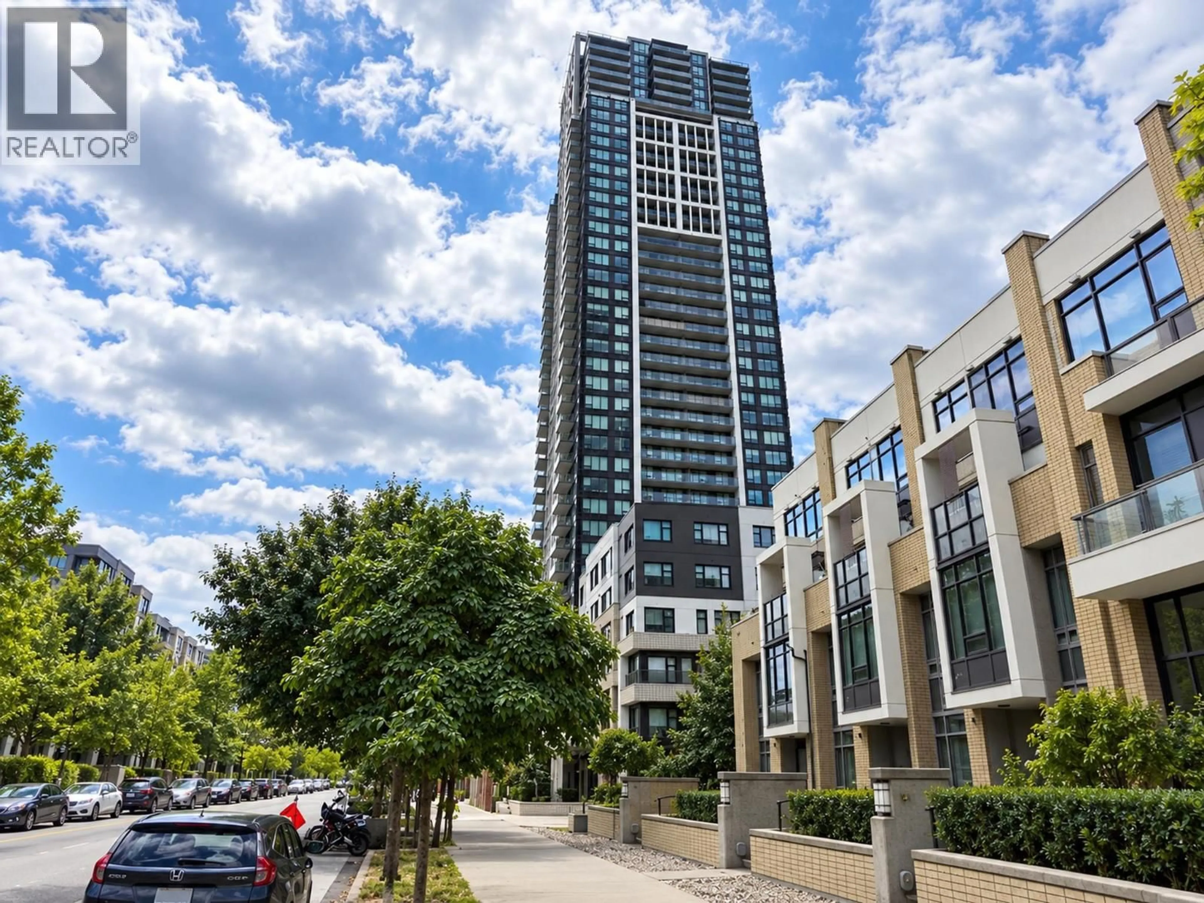 A pic from outside/outdoor area/front of a property/back of a property/a pic from drone, city buildings view from balcony for 2409 - 6537 TELFORD AVENUE, Burnaby British Columbia V5H0K9