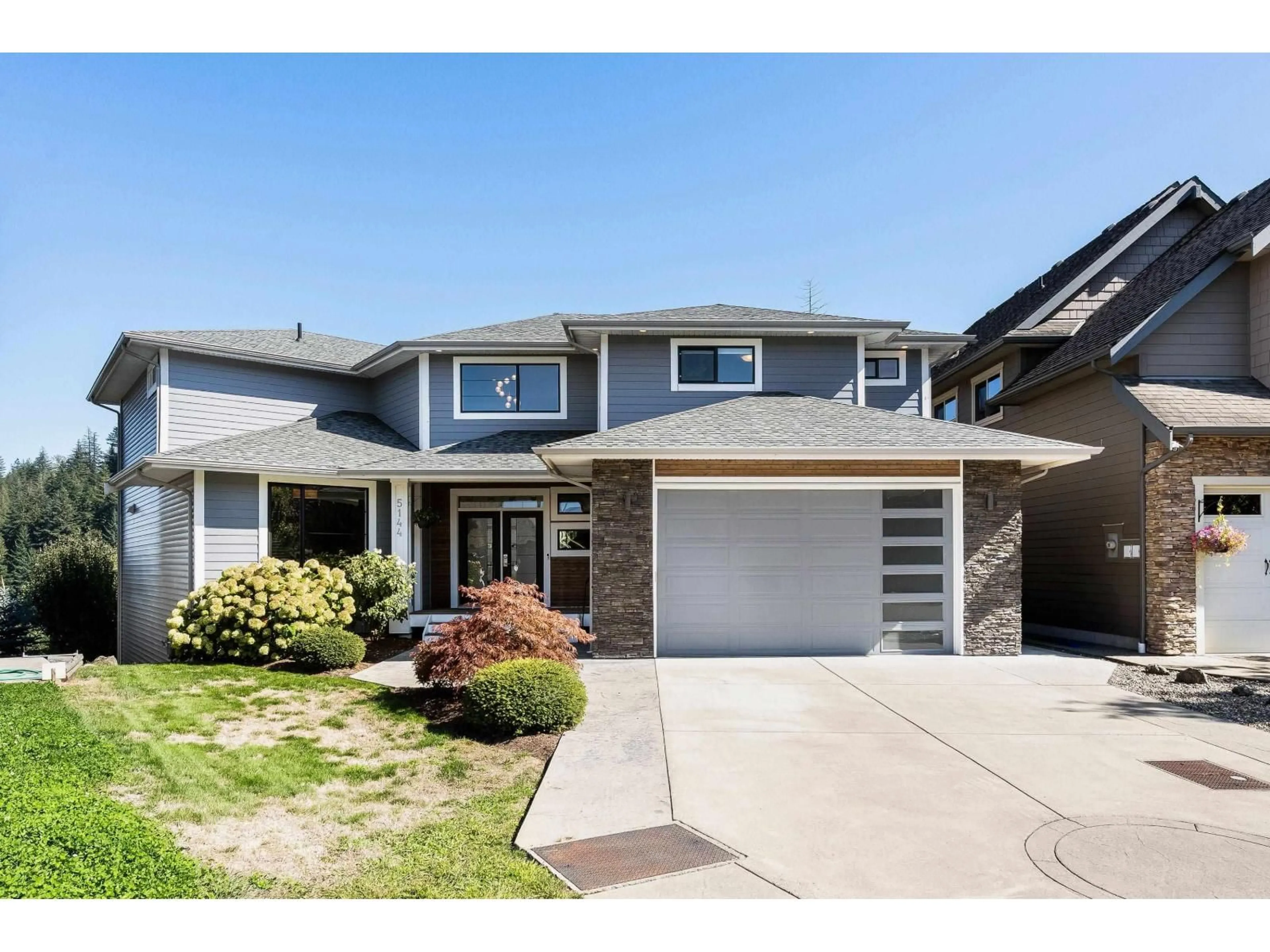 Home with vinyl exterior material, street for 5144 CHITTENDEN ROAD, Cultus Lake British Columbia V2R0K7