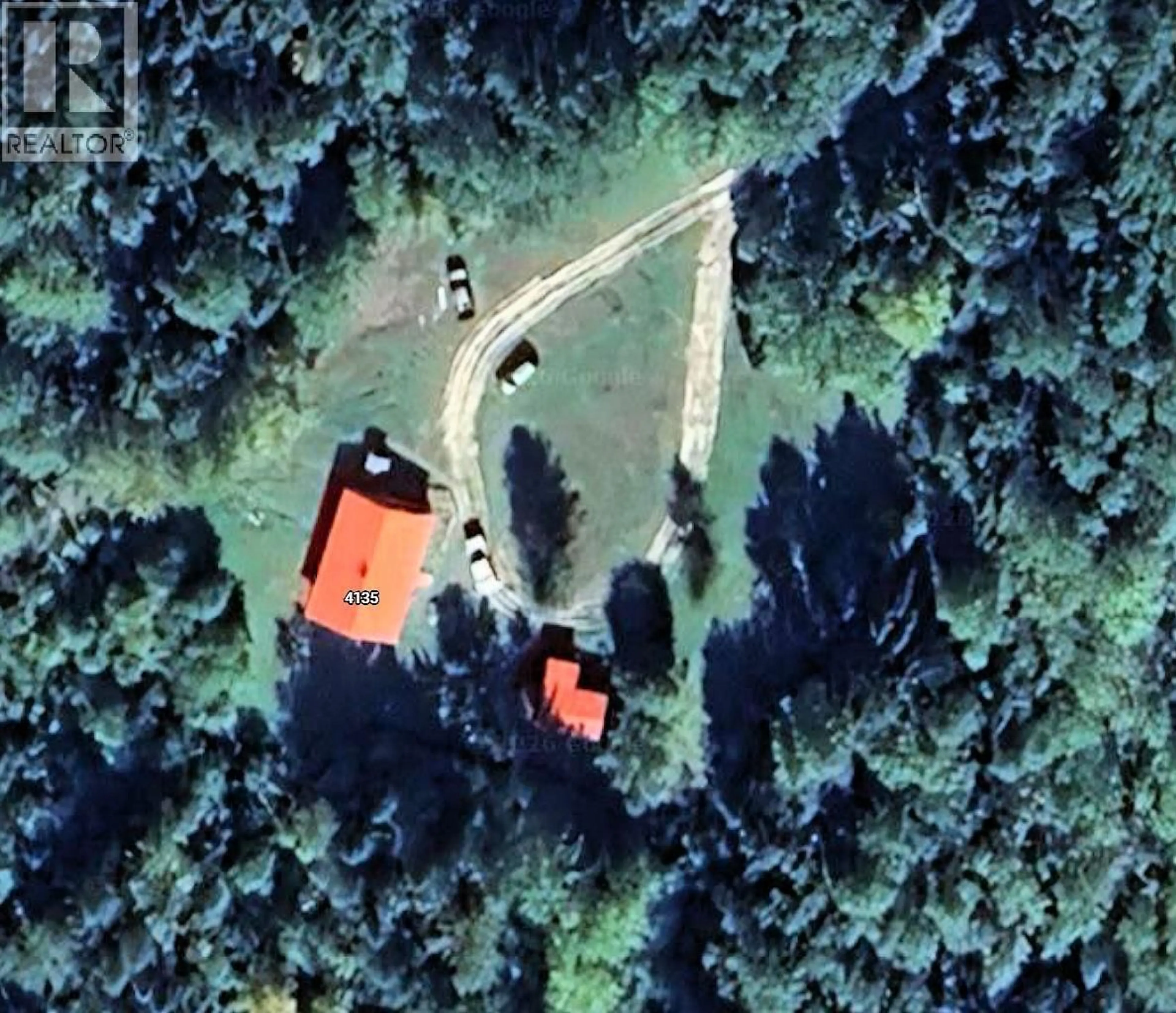 A pic from outside/outdoor area/front of a property/back of a property/a pic from drone, forest/trees view for 4135 16 HIGHWAY, Dome Creek British Columbia V0J2E0