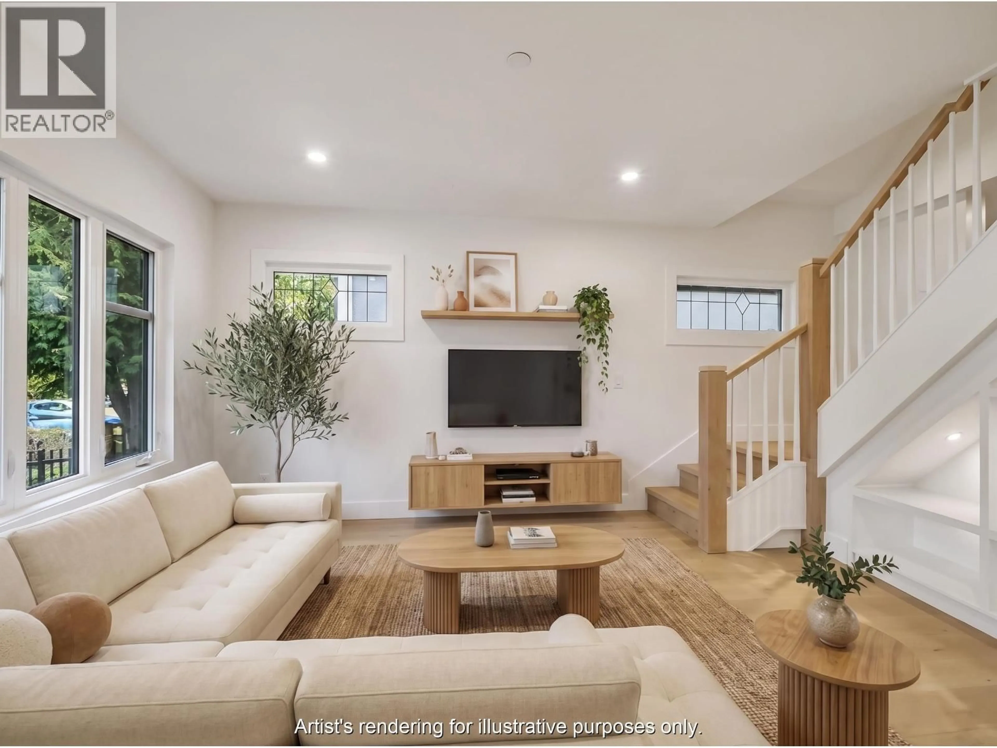 Living room with furniture, unknown for 1 - 2339 PARKER STREET, Vancouver British Columbia V5L2M2
