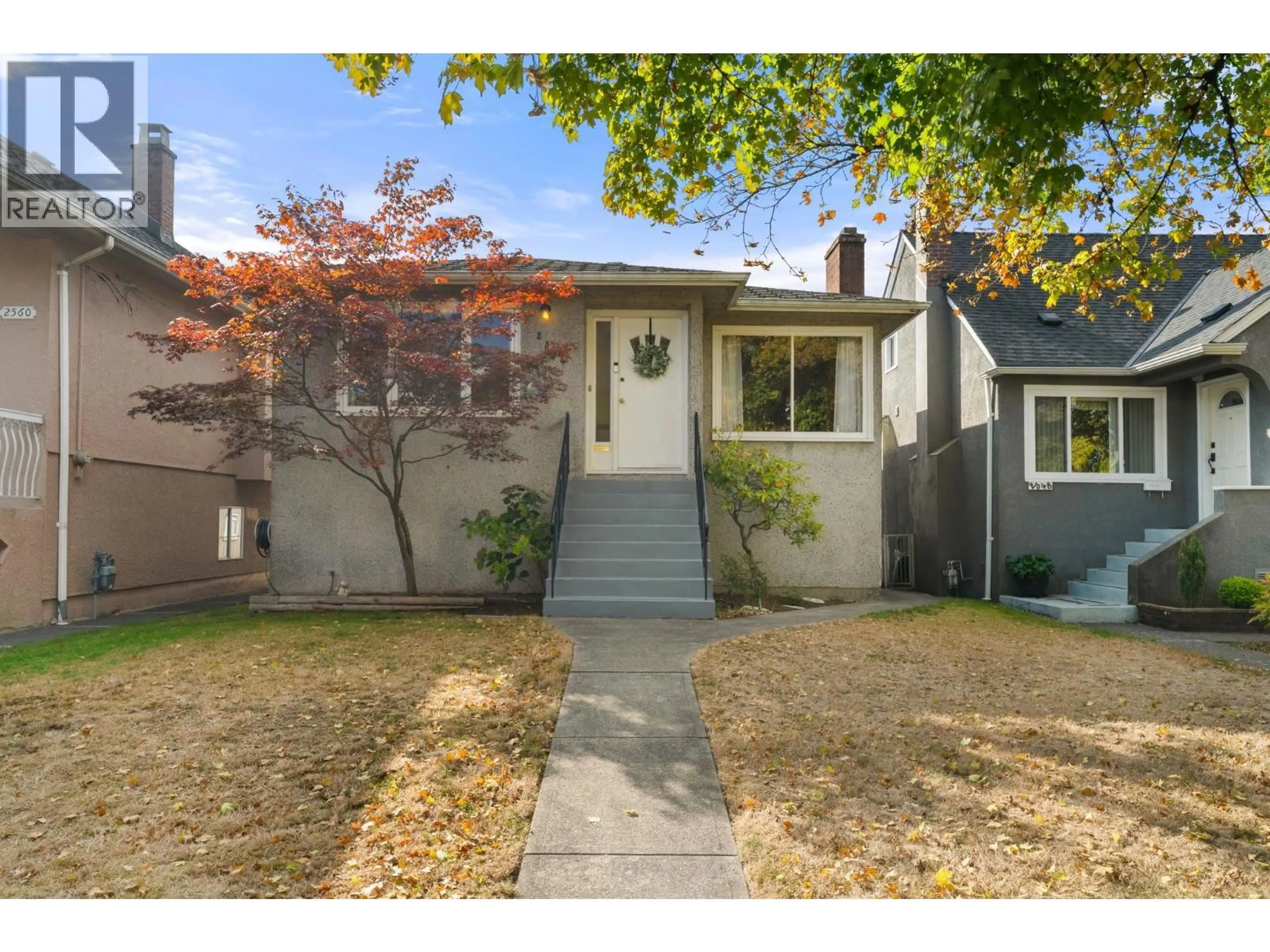 Home with vinyl exterior material, street for 2554 ADANAC STREET, Vancouver British Columbia V5K2M5