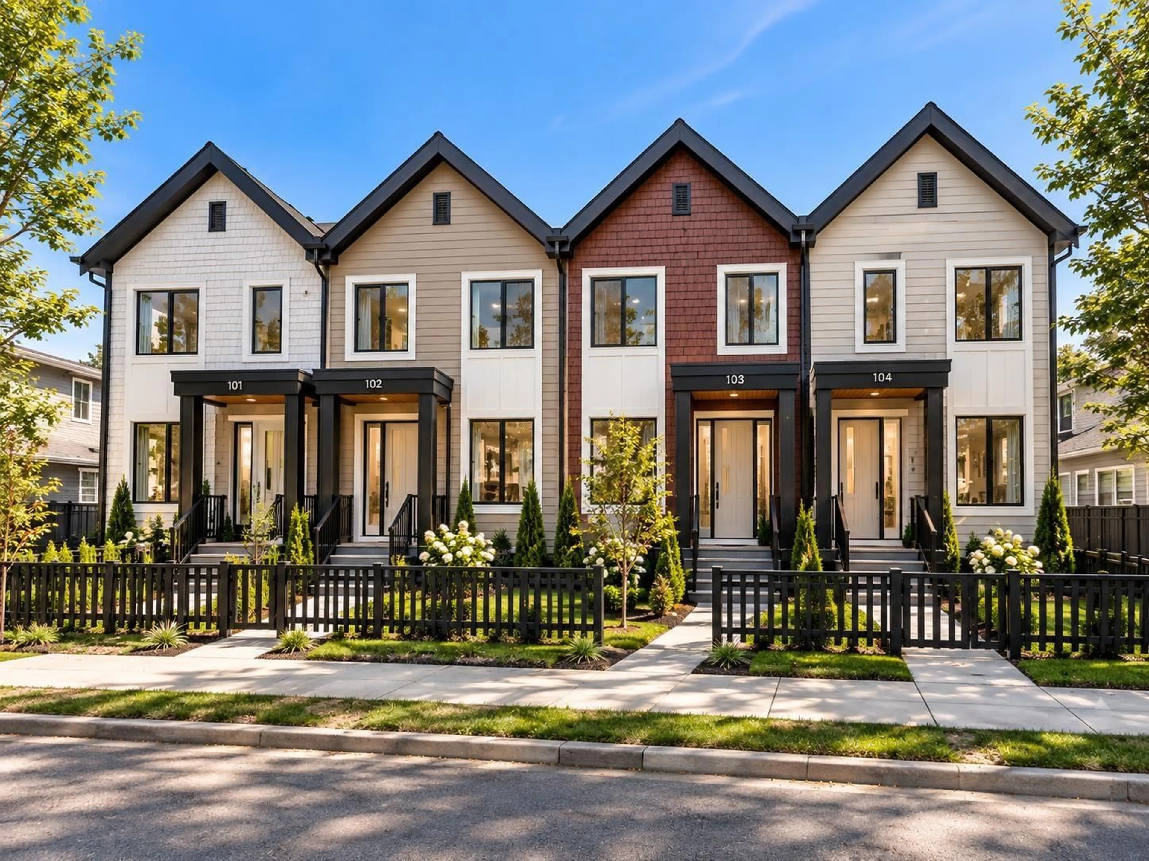 Home with brick exterior material, street for 102 - 10151 144 STREET, Surrey British Columbia V3T4T9