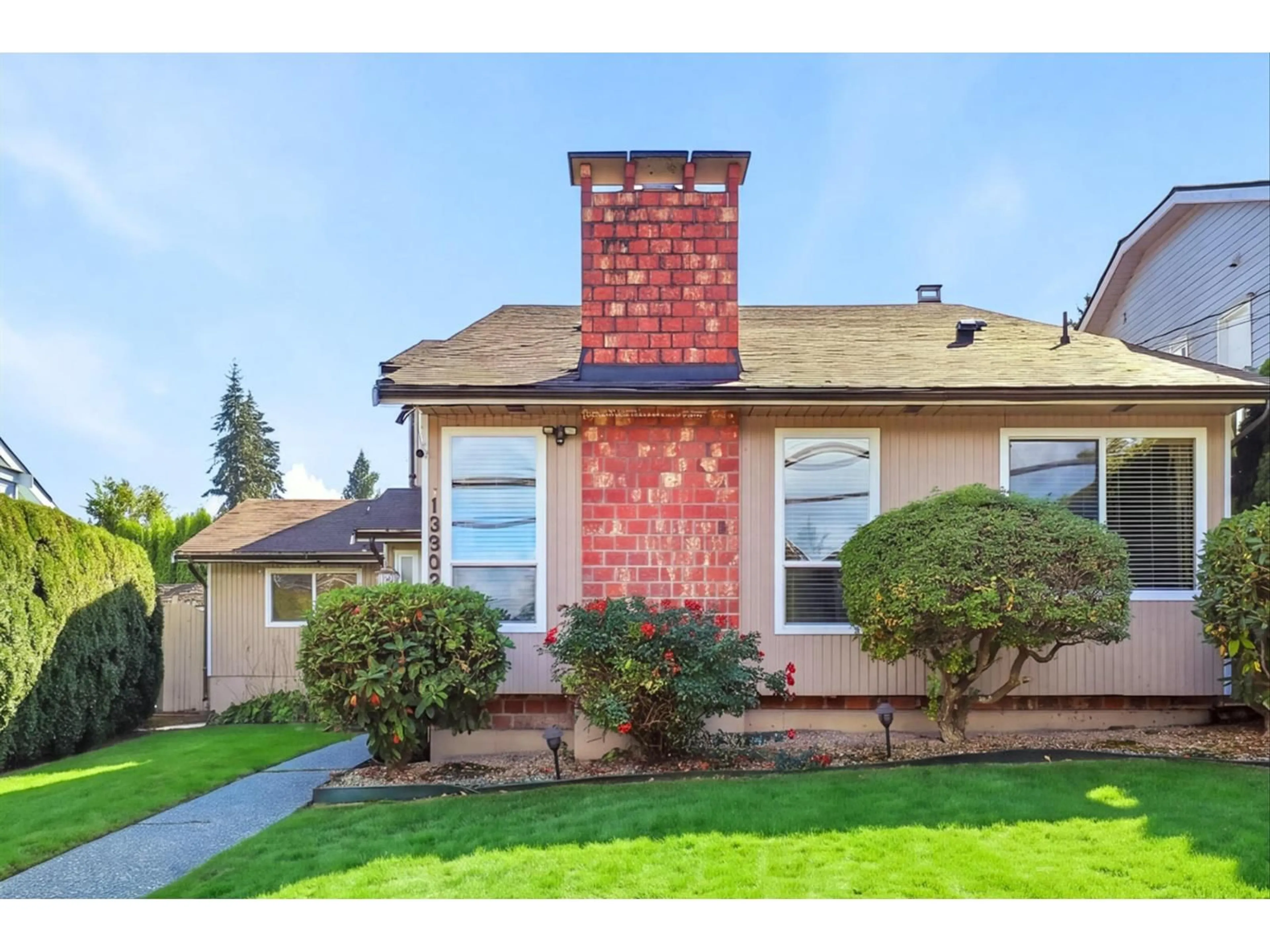 Home with brick exterior material, street for 13902 80 AVENUE, Surrey British Columbia V3W8G2