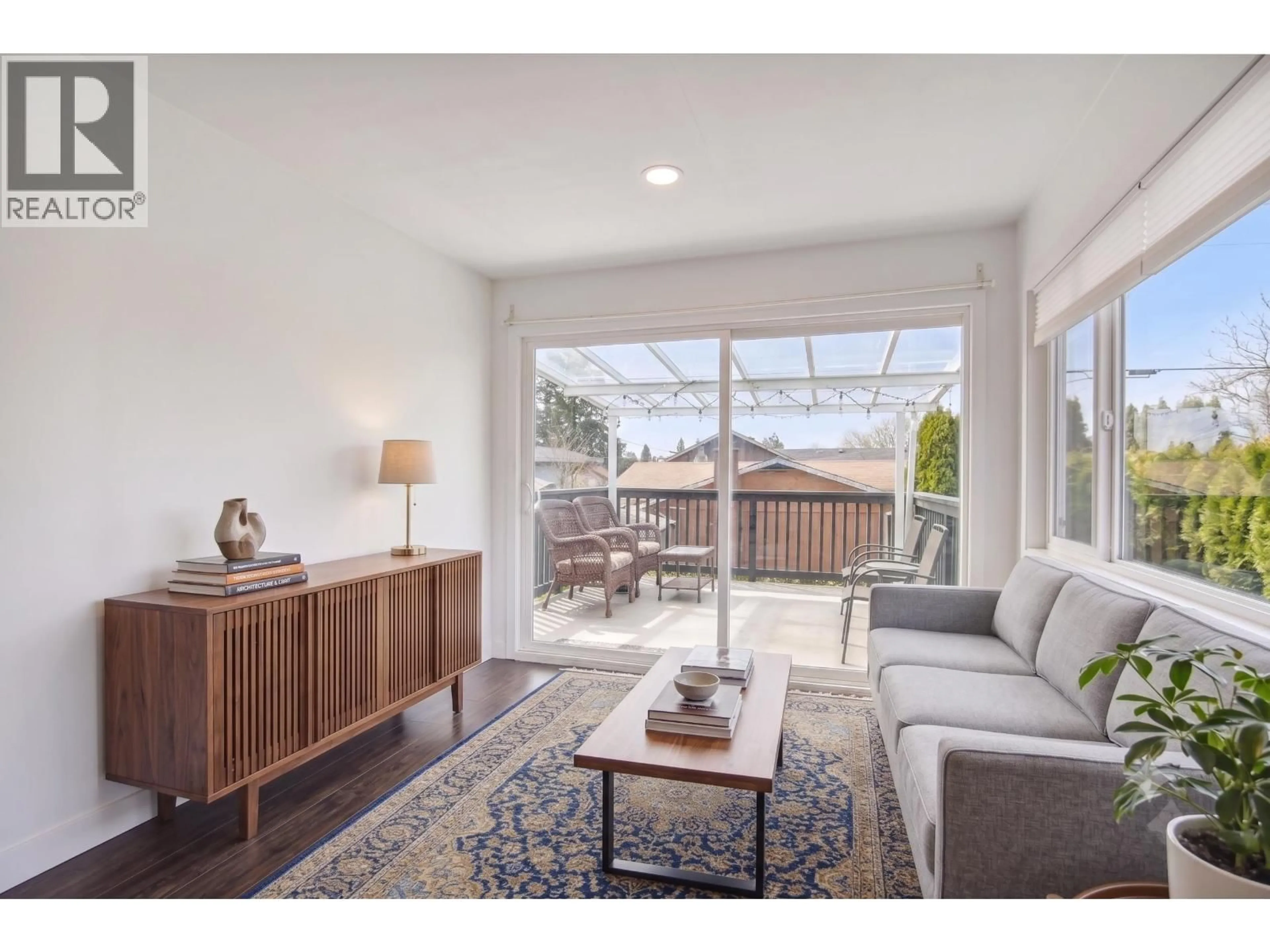 Living room with furniture, wood/laminate floor for 1949 MAHON AVENUE, North Vancouver British Columbia V7M2T4