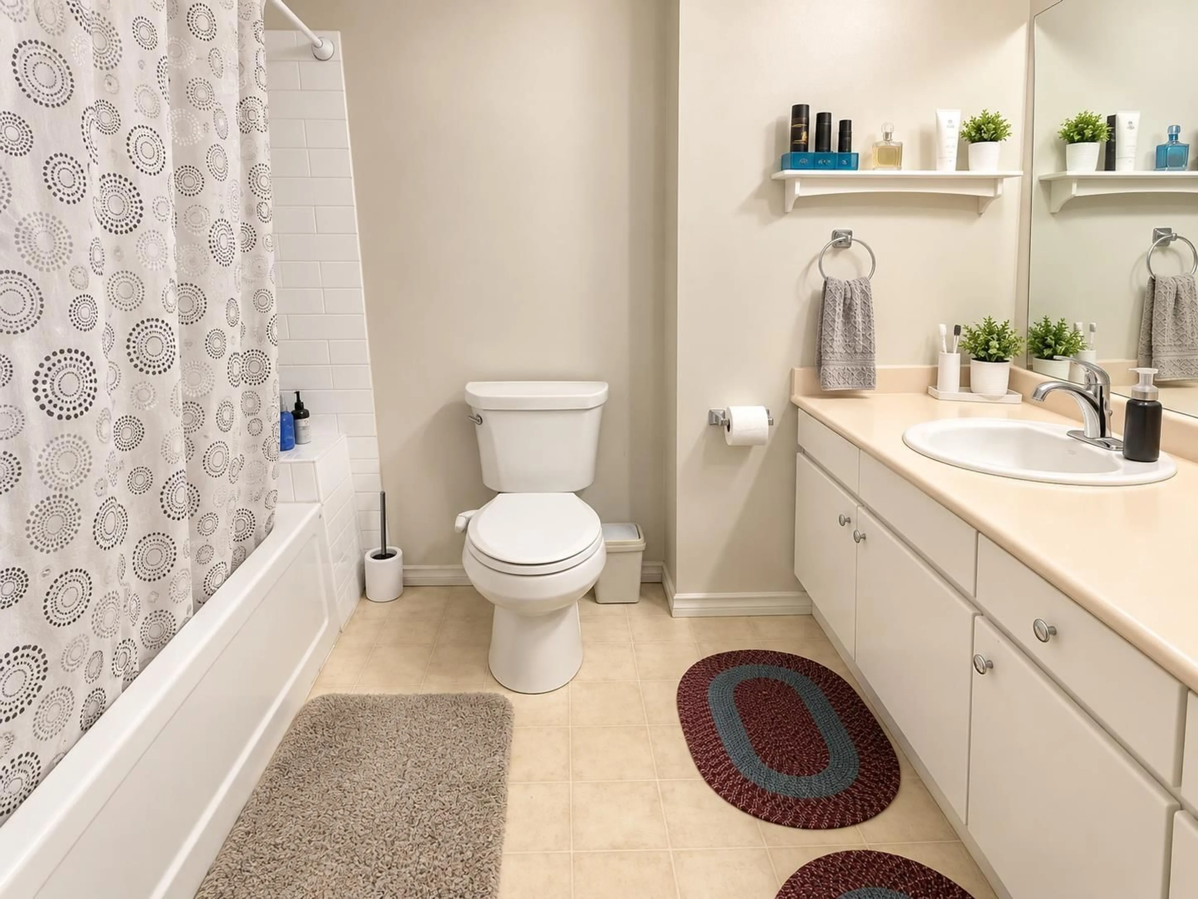 Standard bathroom, ceramic/tile floor for 123 - 3080 TOWNLINE ROAD, Abbotsford British Columbia V2T5M2