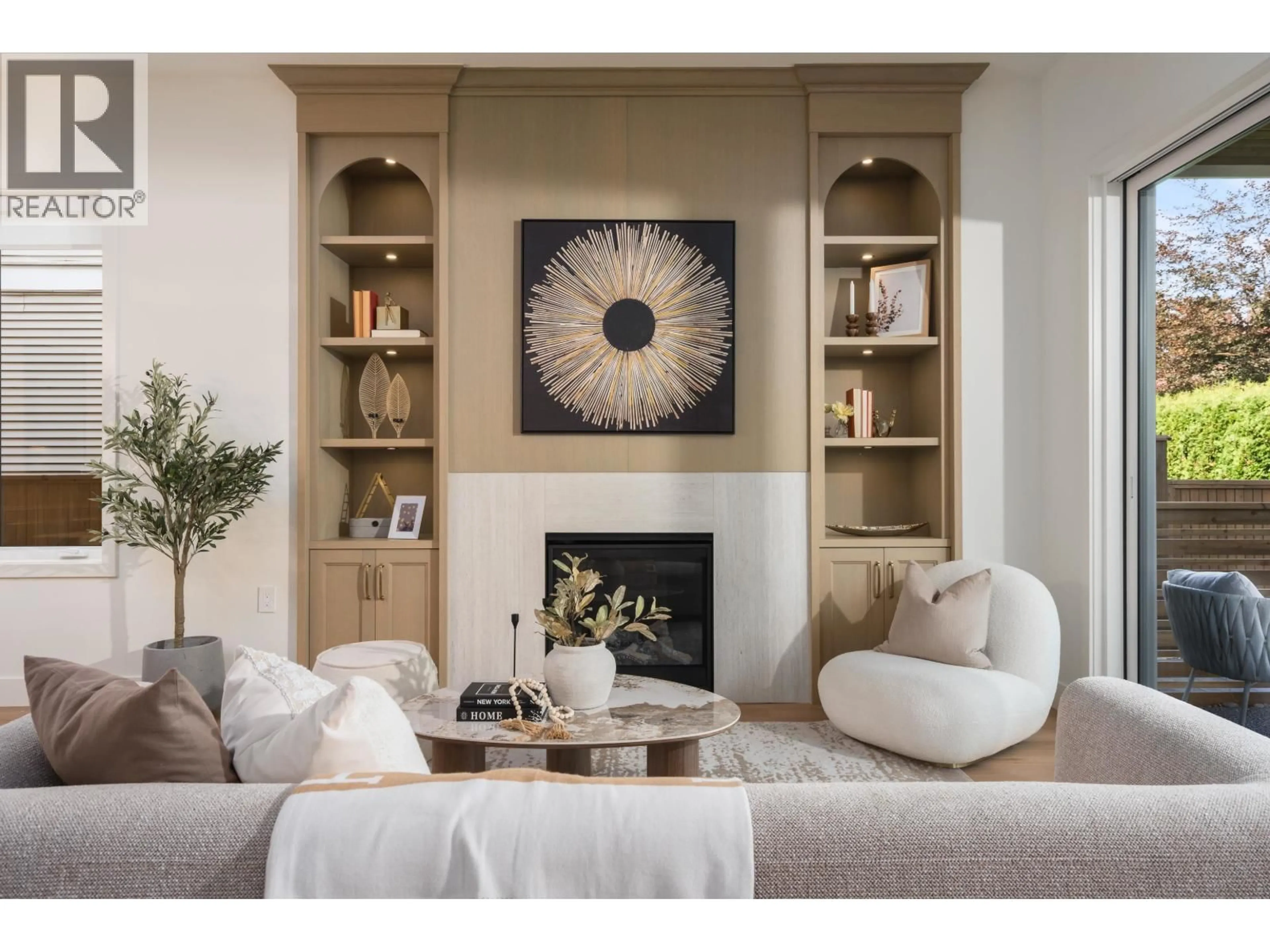Living room with furniture, wood/laminate floor for 1 - 2344 45TH AVENUE, Vancouver British Columbia V6M2J6