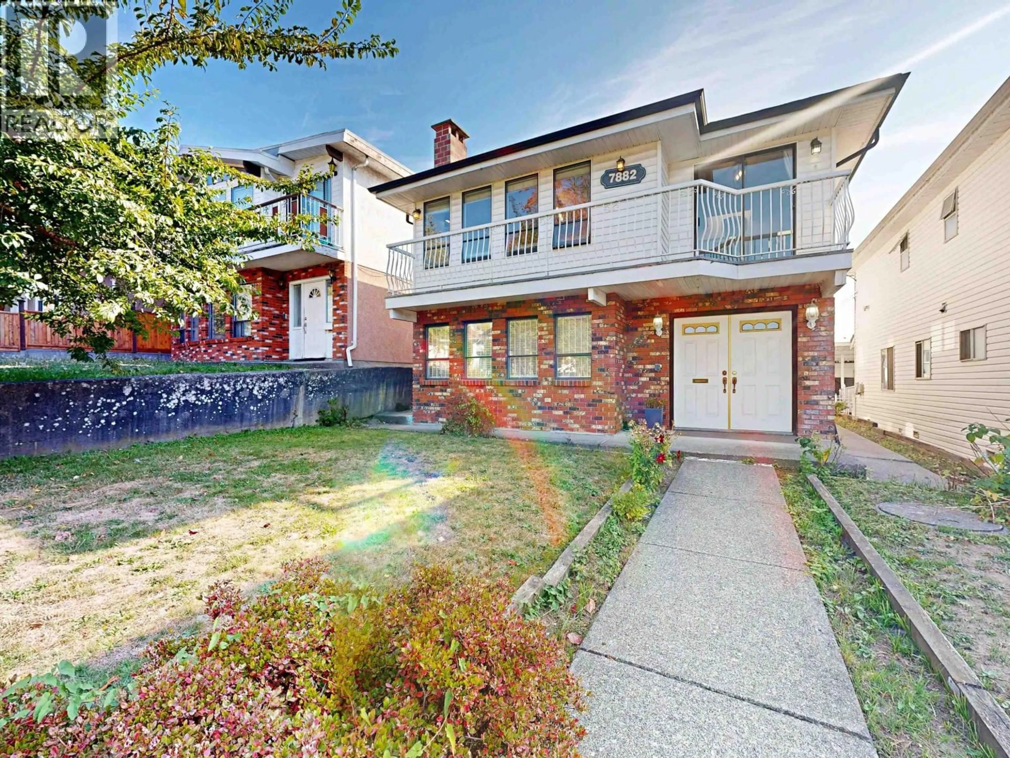 Home with brick exterior material, street for 7882 WINDSOR STREET, Vancouver British Columbia V5X4A8