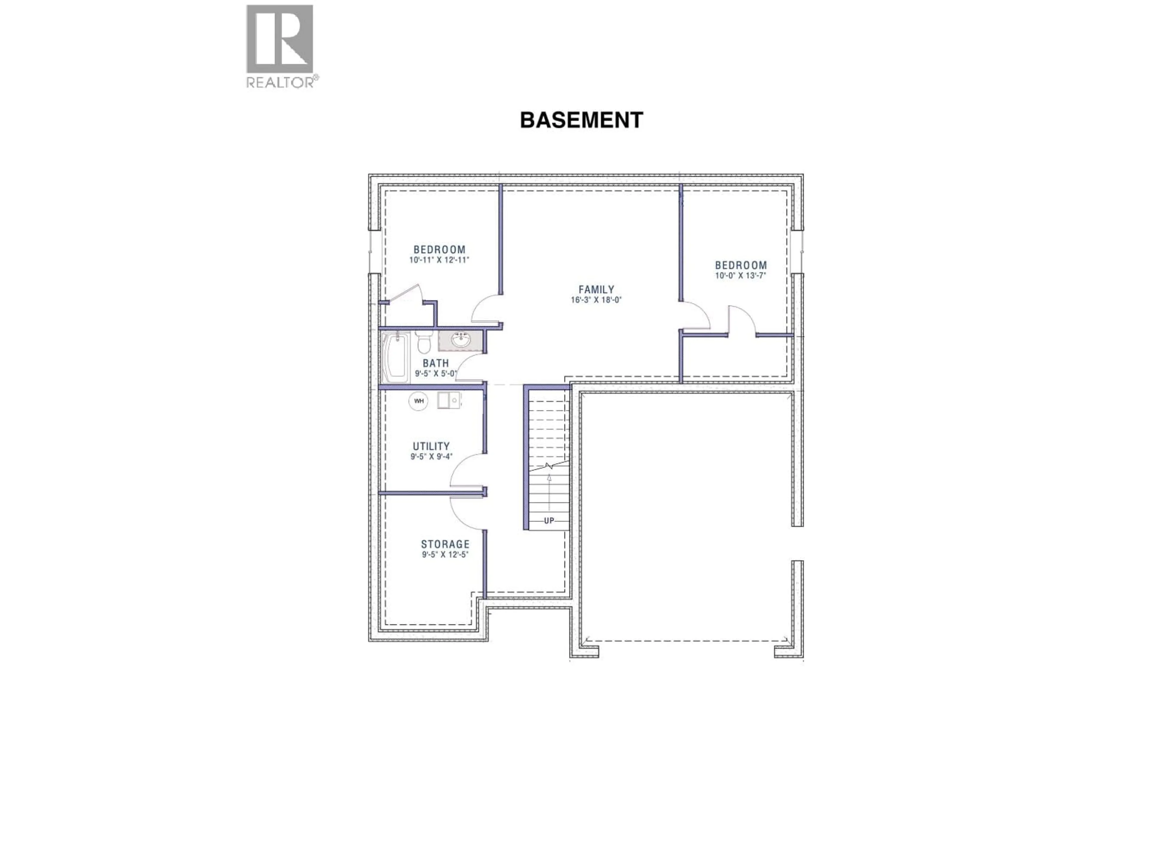 Floor plan for 6 ROBINSON STREET, Kitimat British Columbia V8C2S2