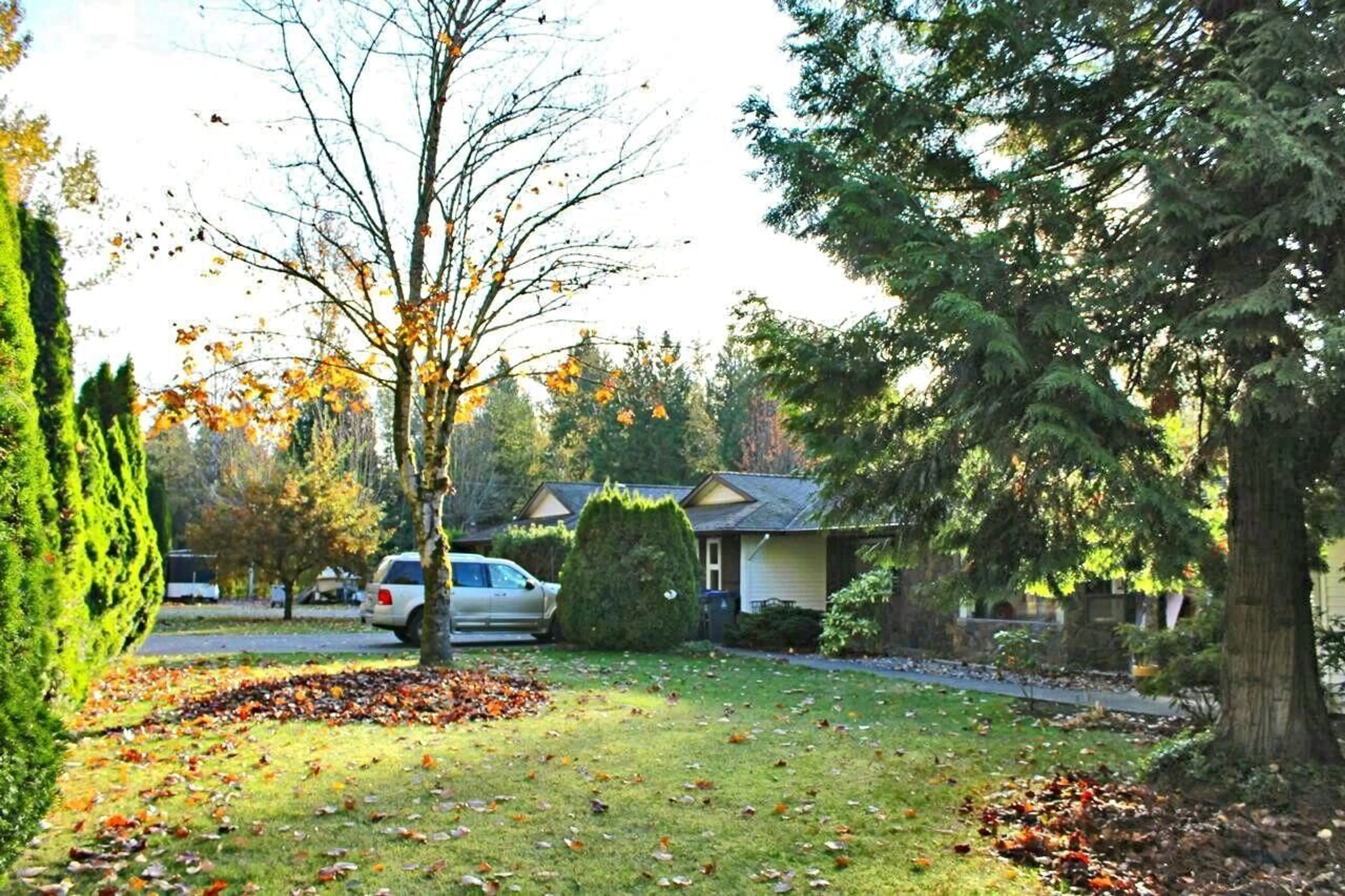 A pic from outside/outdoor area/front of a property/back of a property/a pic from drone, forest/trees view for 16354 18 AVENUE, Surrey British Columbia V3Z9N2