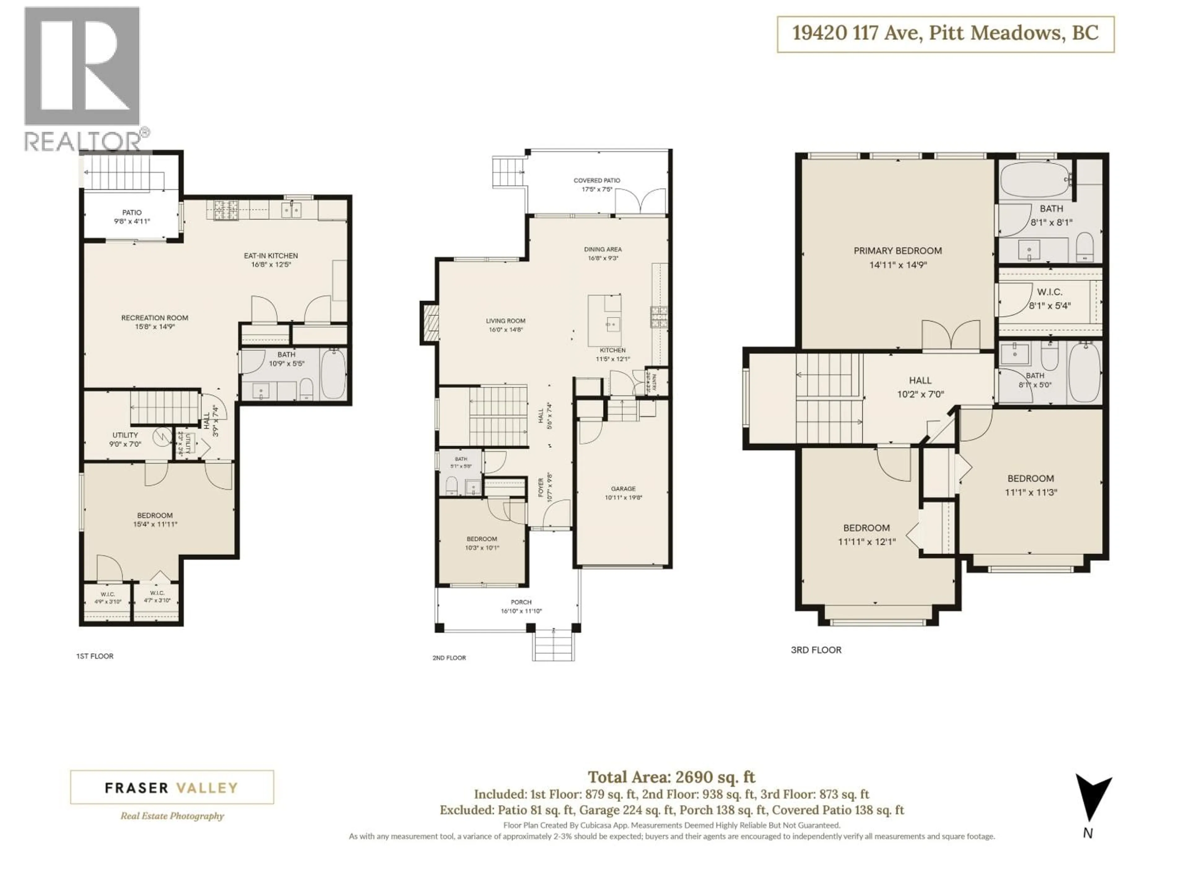 Floor plan for 19420 117 AVENUE, Pitt Meadows British Columbia V3Y1G4