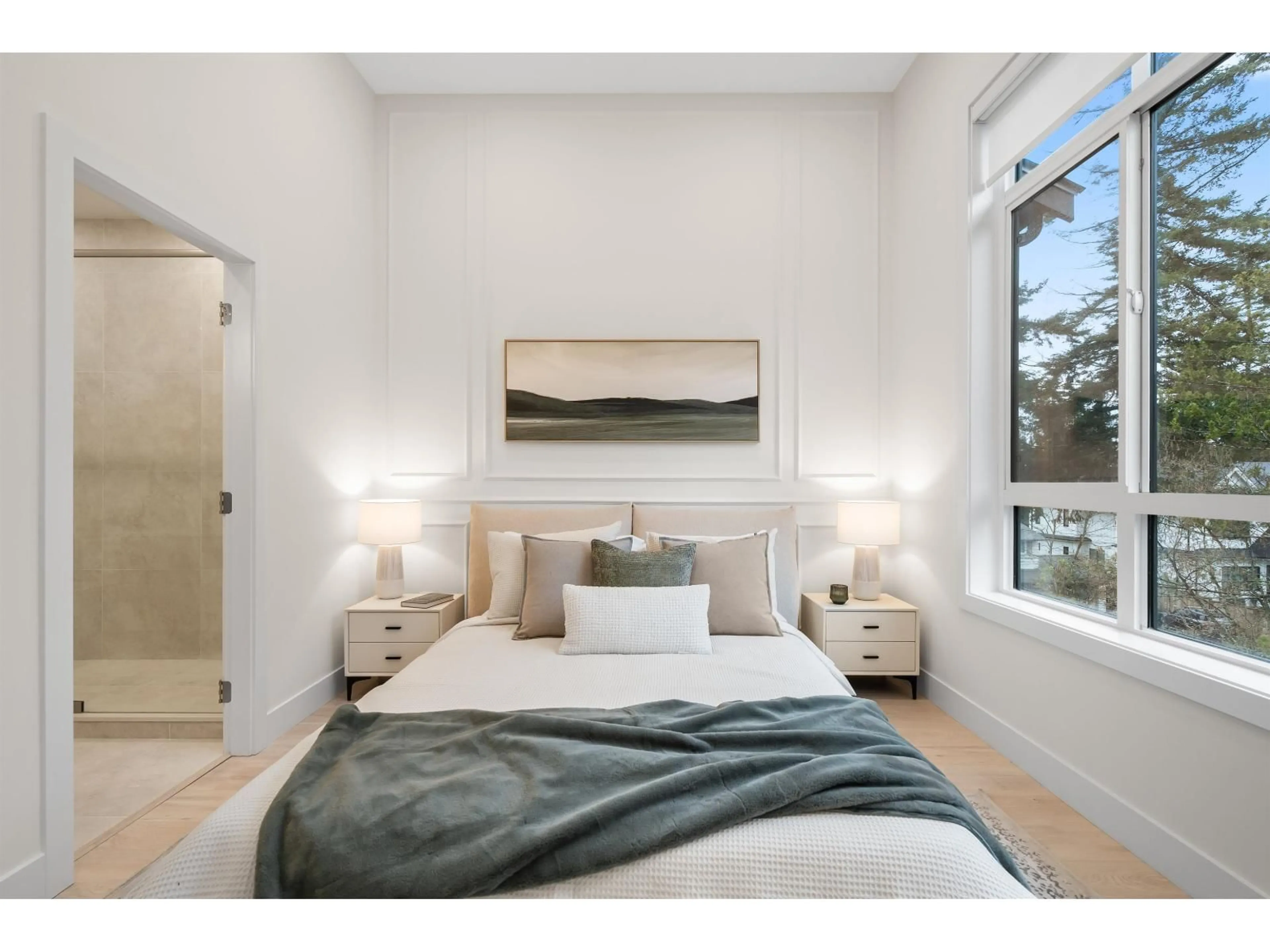 Bedroom with bed, unknown for 9 - 4558 208 STREET, Langley British Columbia V3A6M2