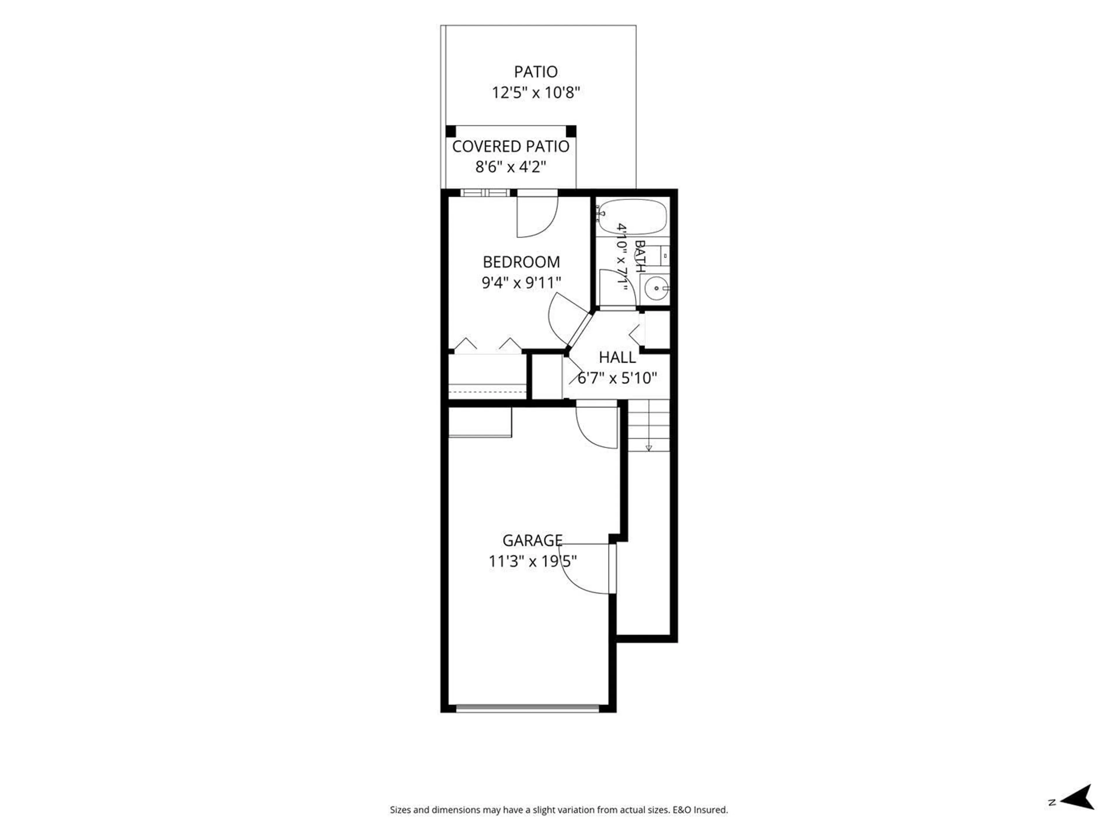 Floor plan for 31 - 9470 HAZEL STREET, Chilliwack British Columbia V2P5N1