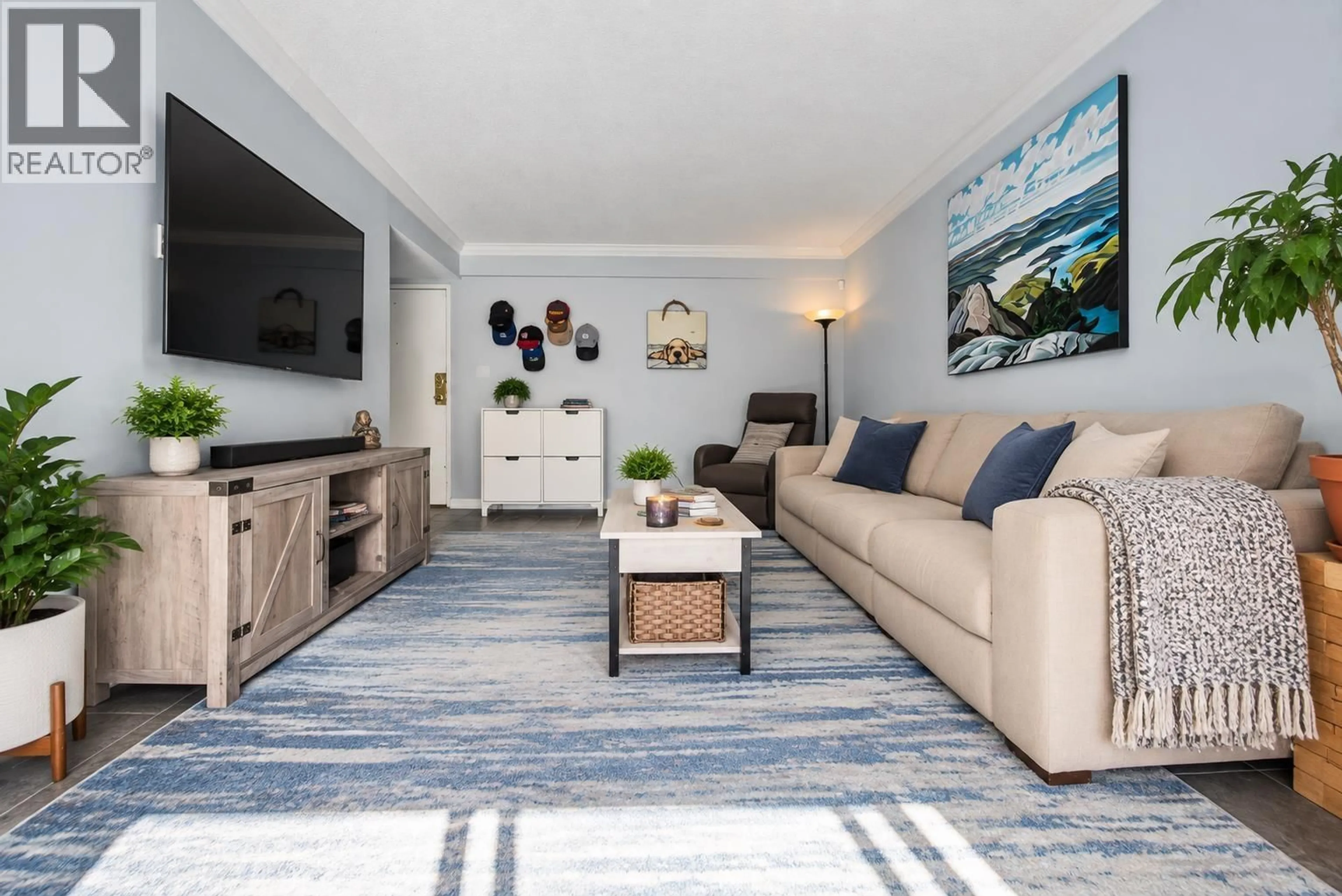 Living room with furniture, unknown for 803 - 1270 ROBSON STREET, Vancouver British Columbia V6E3Z6