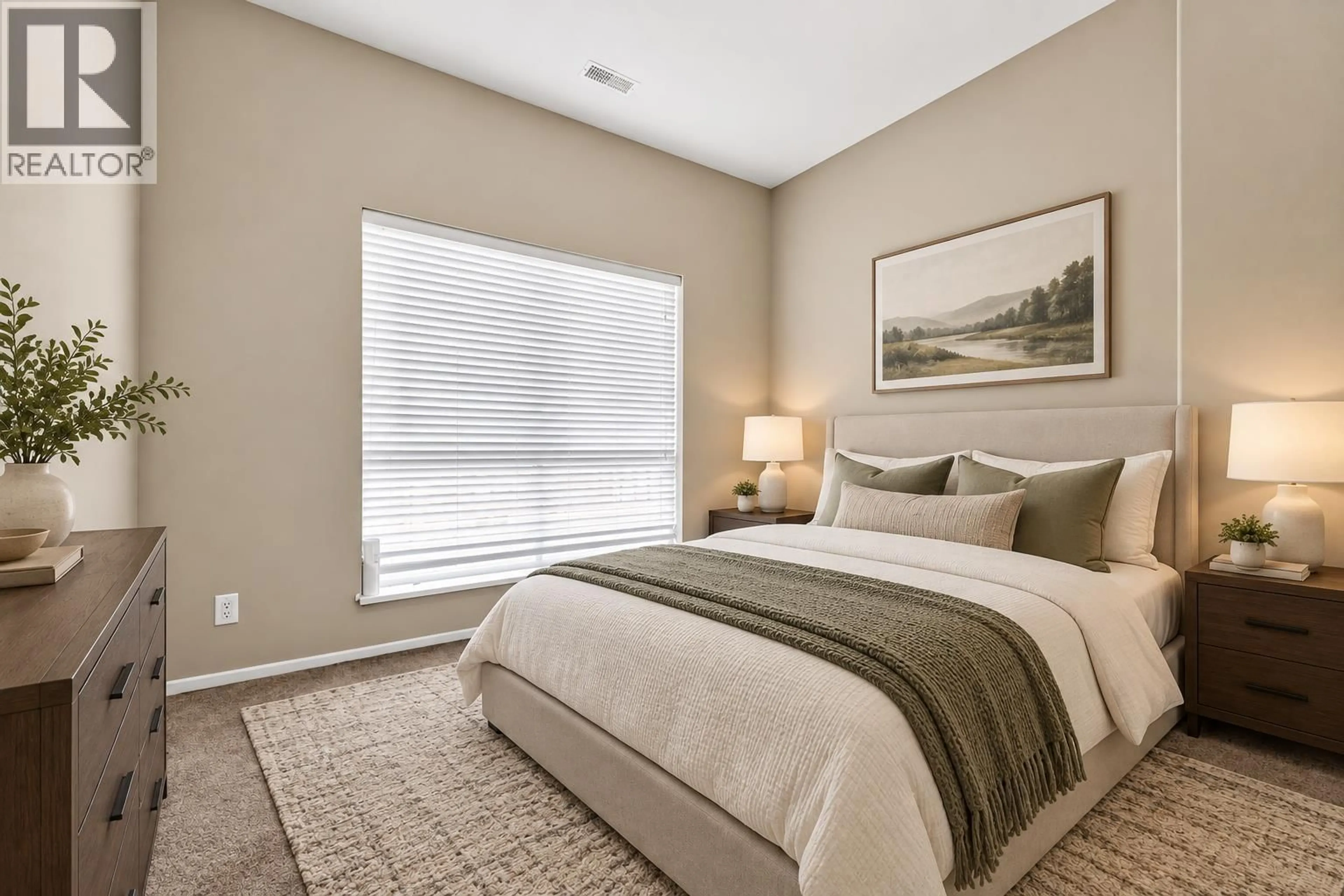 Bedroom with bed, carpet floor for 28 - 1615 SHAUGHNESSY STREET, Port Coquitlam British Columbia V3C6K9