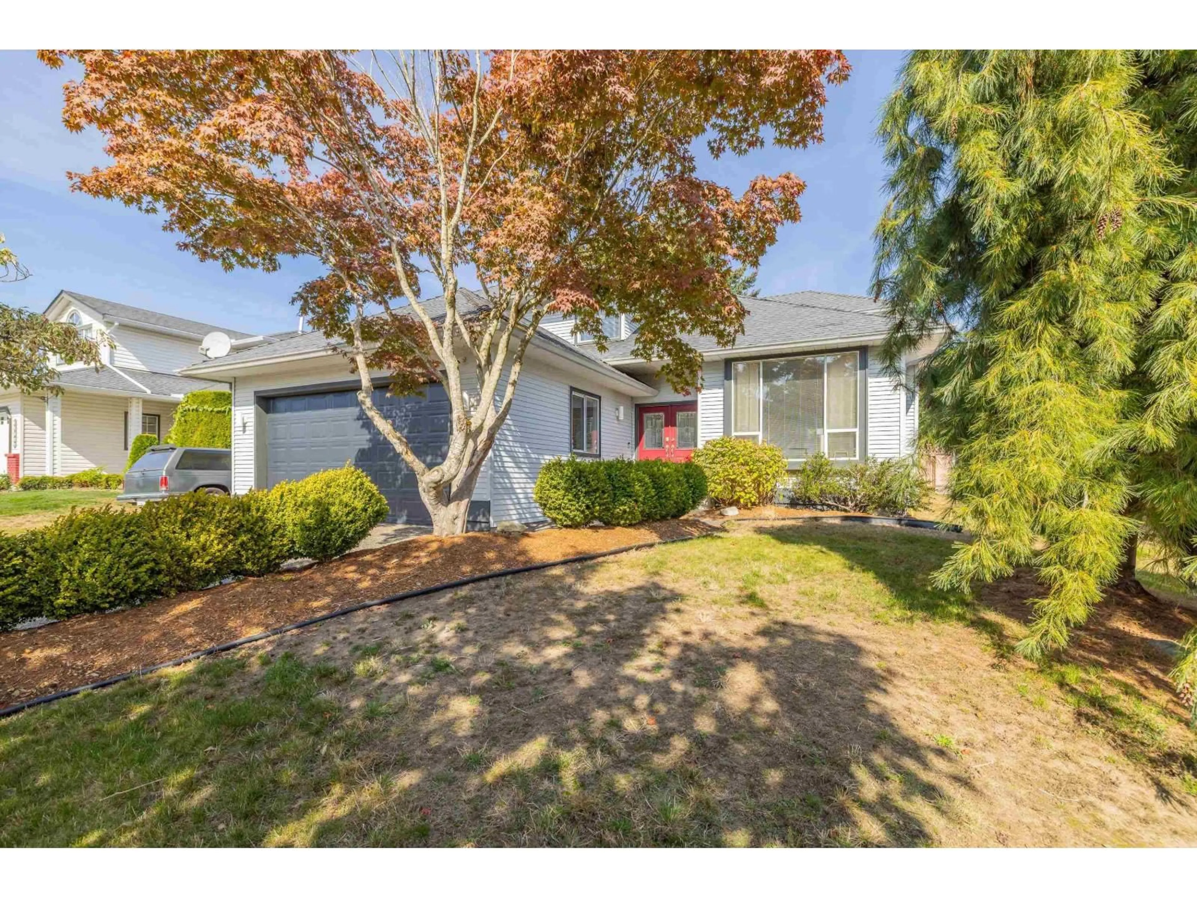 Home with vinyl exterior material, street for 18693 56A AVENUE, Surrey British Columbia V3S7Y2