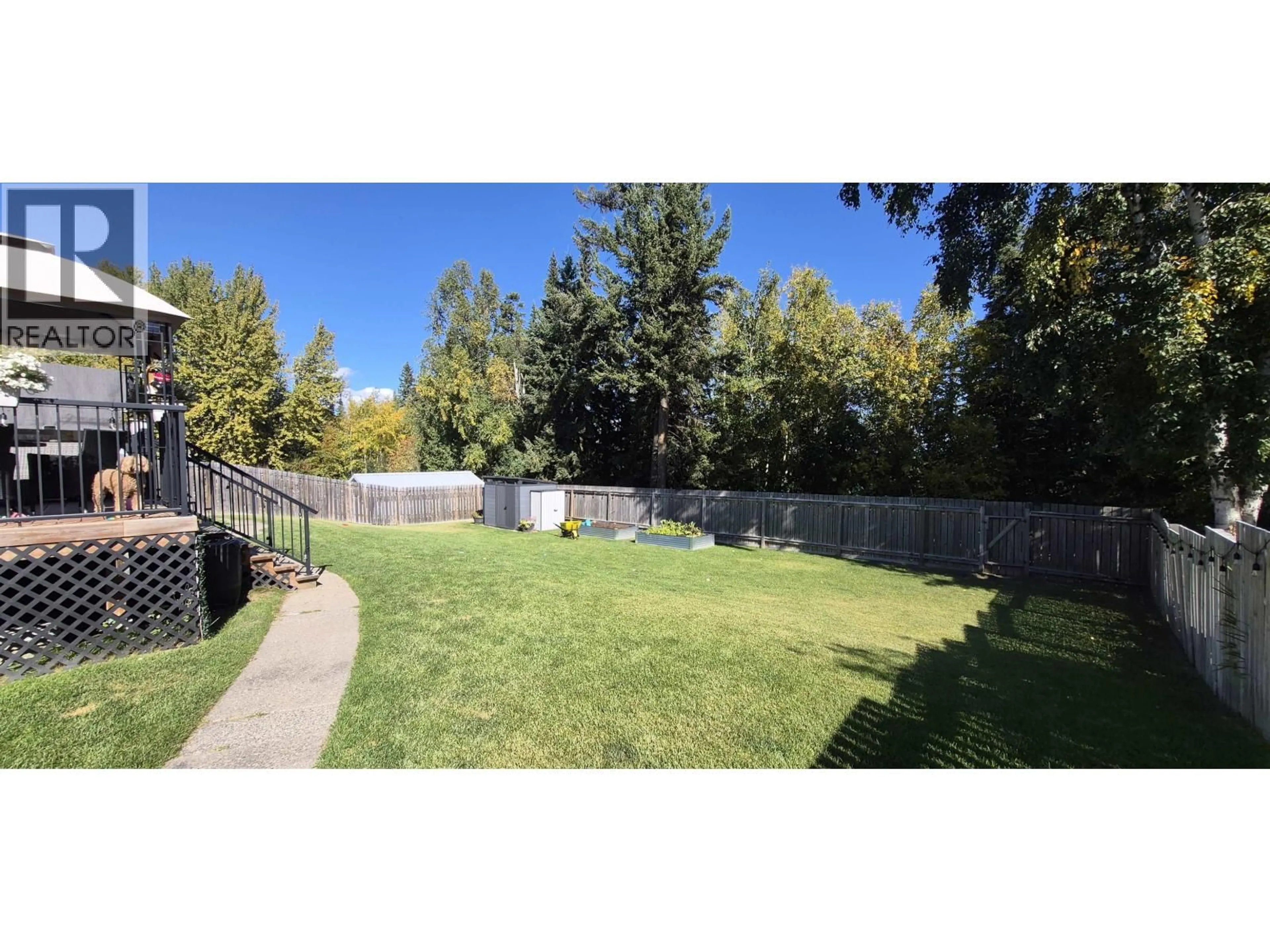 Patio, forest/trees view for 2656 CARLISLE WAY, Prince George British Columbia V2K4H9
