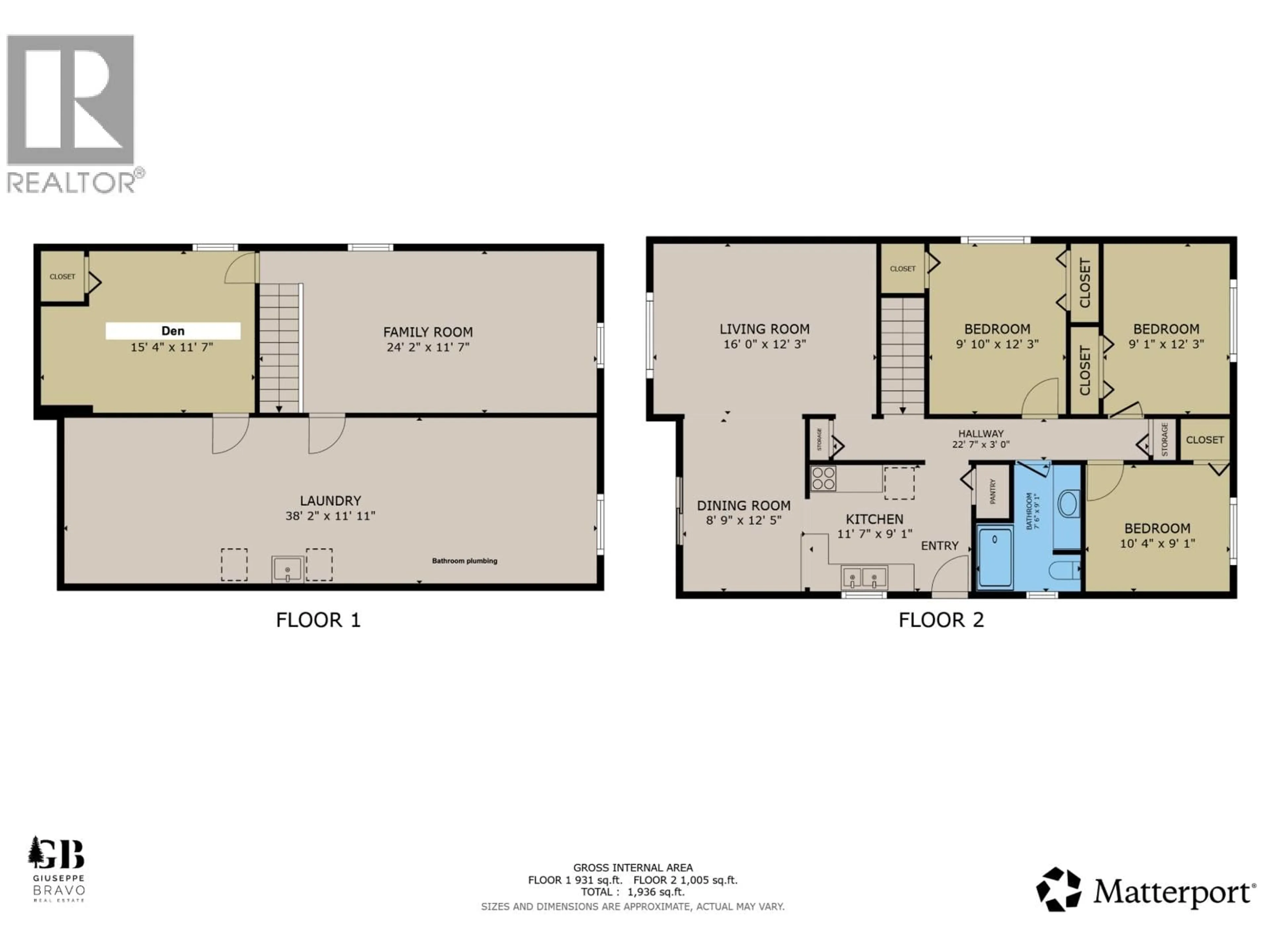 Floor plan for 84 CARSWELL STREET, Kitimat British Columbia V8C1B3