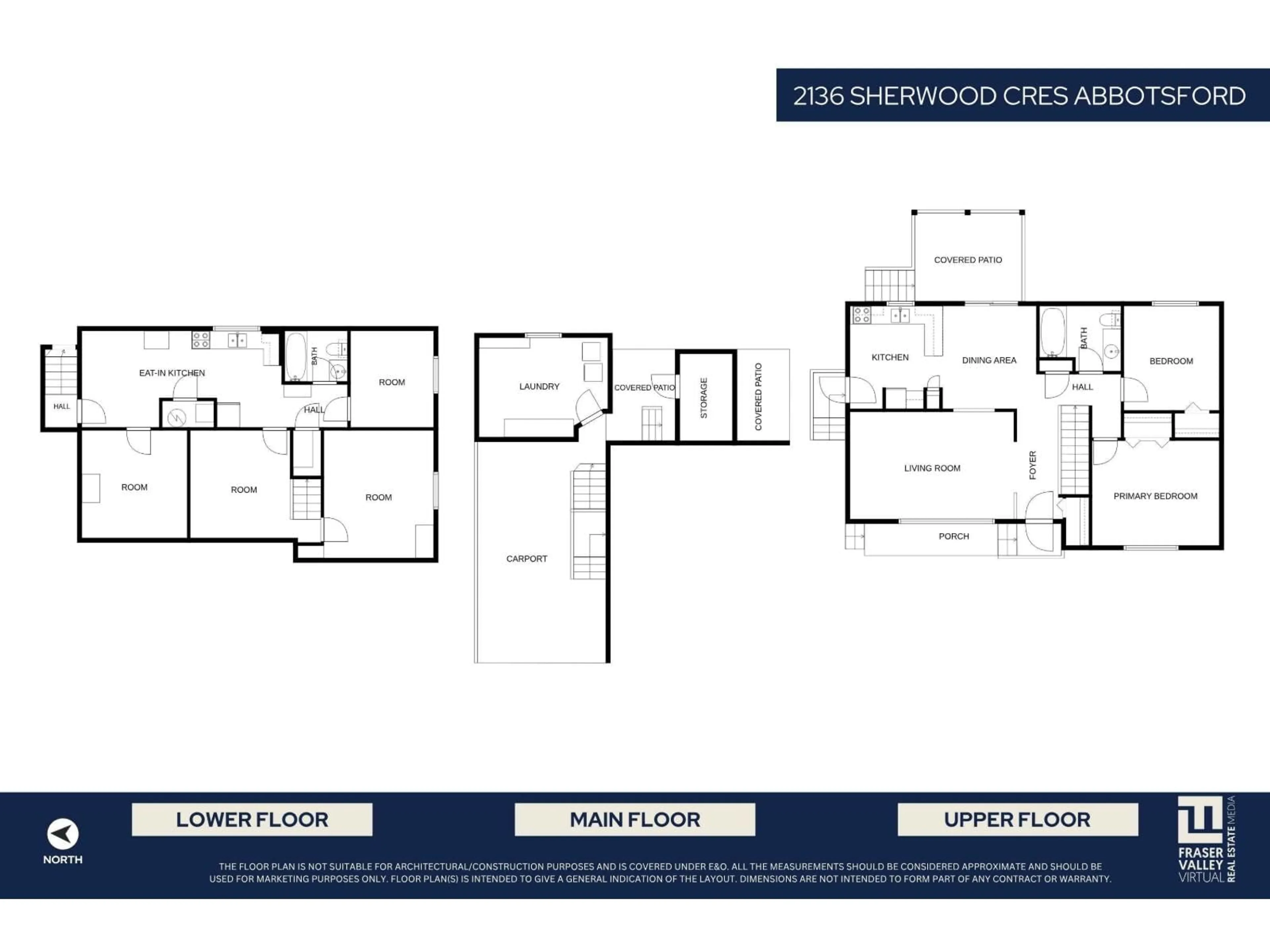 Floor plan for 2136 SHERWOOD CRESCENT, Abbotsford British Columbia V2T1B8