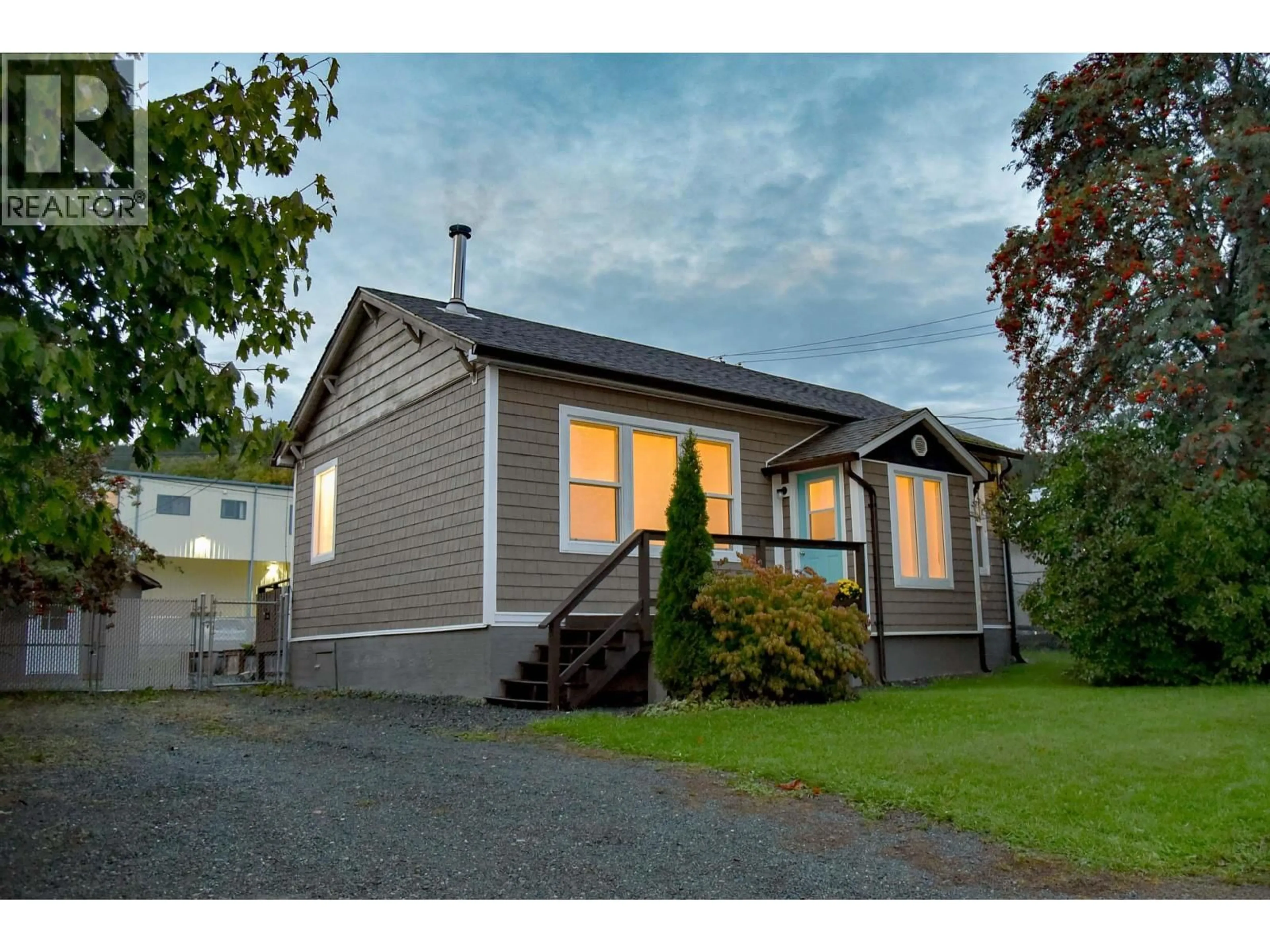 Home with vinyl exterior material, street for 4434 GREIG AVENUE, Terrace British Columbia V8G1M3