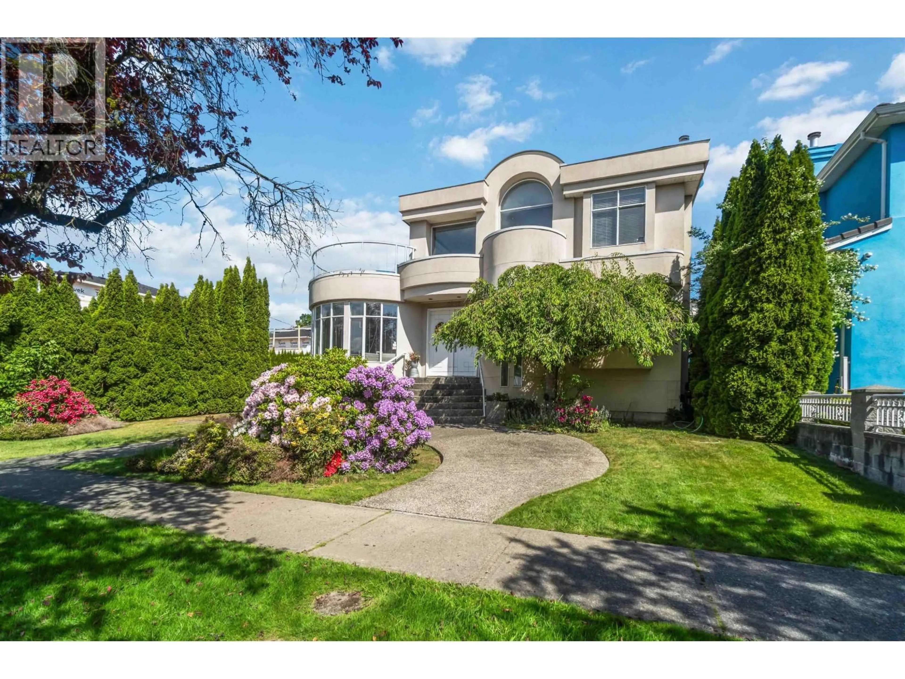Home with vinyl exterior material, street for 2275 BONACCORD DRIVE, Vancouver British Columbia V5P2N8