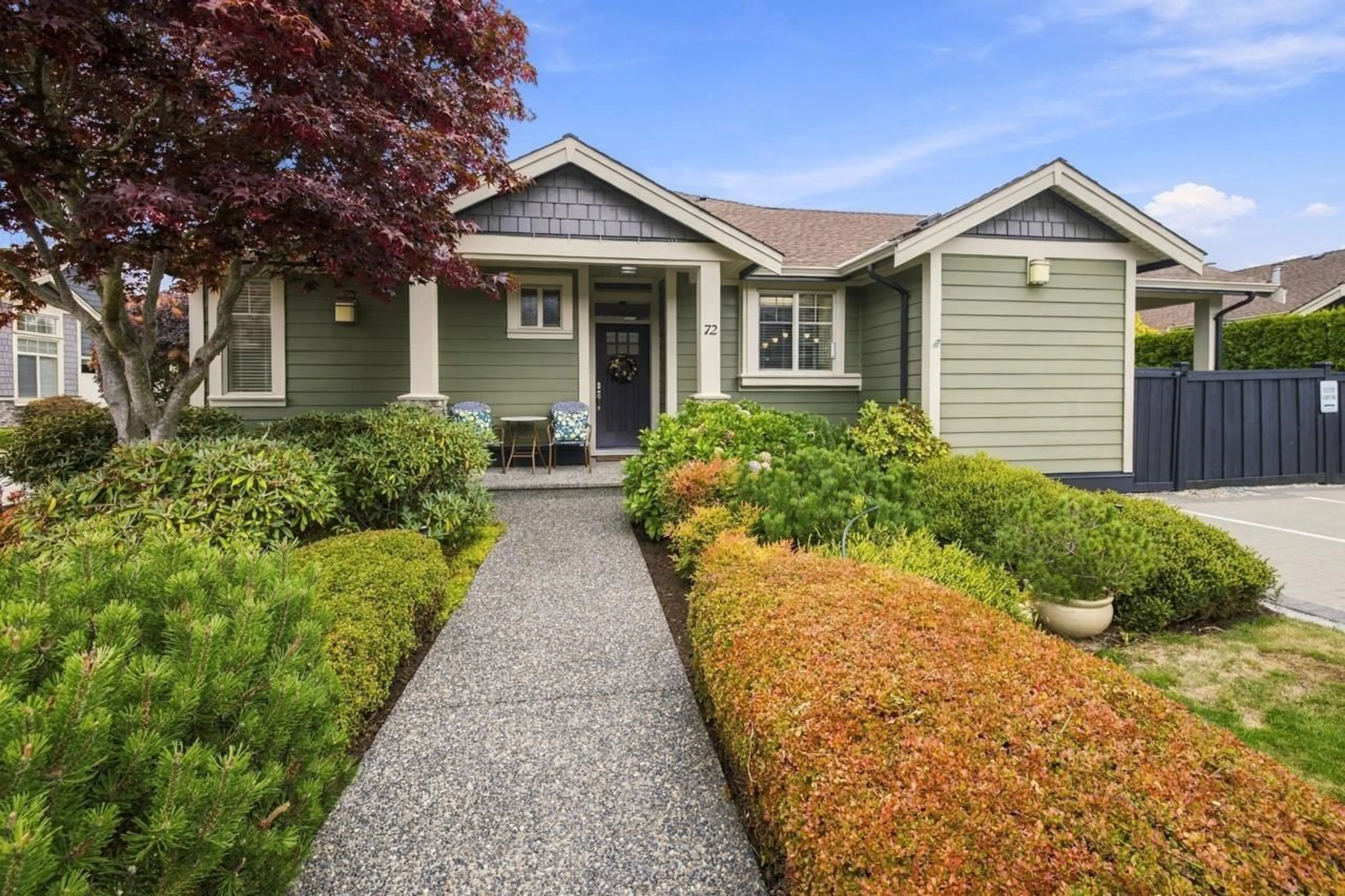 Home with vinyl exterior material, street for 72 - 350 174 STREET, Surrey British Columbia V3S2N8