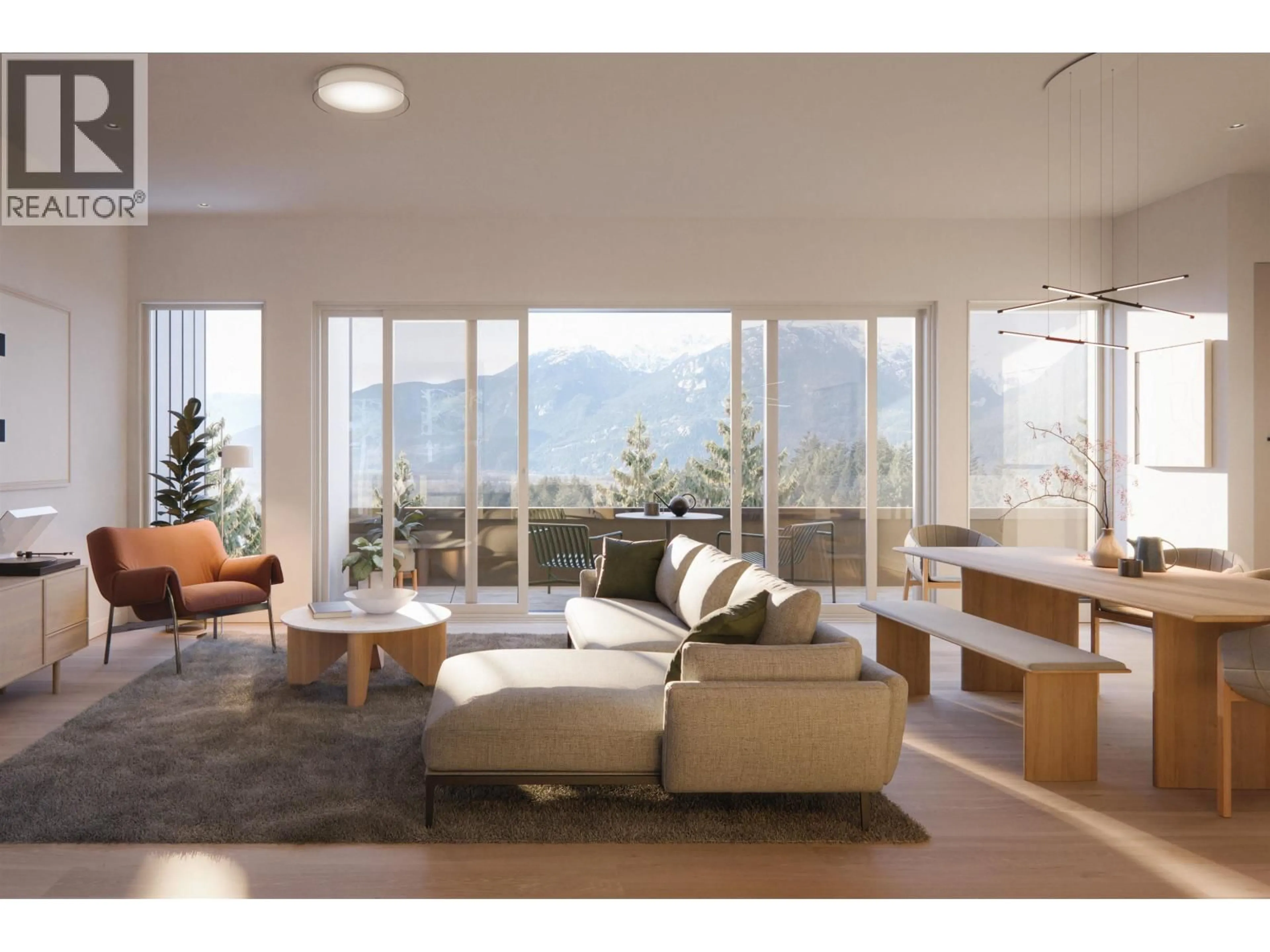 Living room with furniture, wood/laminate floor for 2 - 2900 UNIVERSITY BOULEVARD, Squamish British Columbia V8B0R9