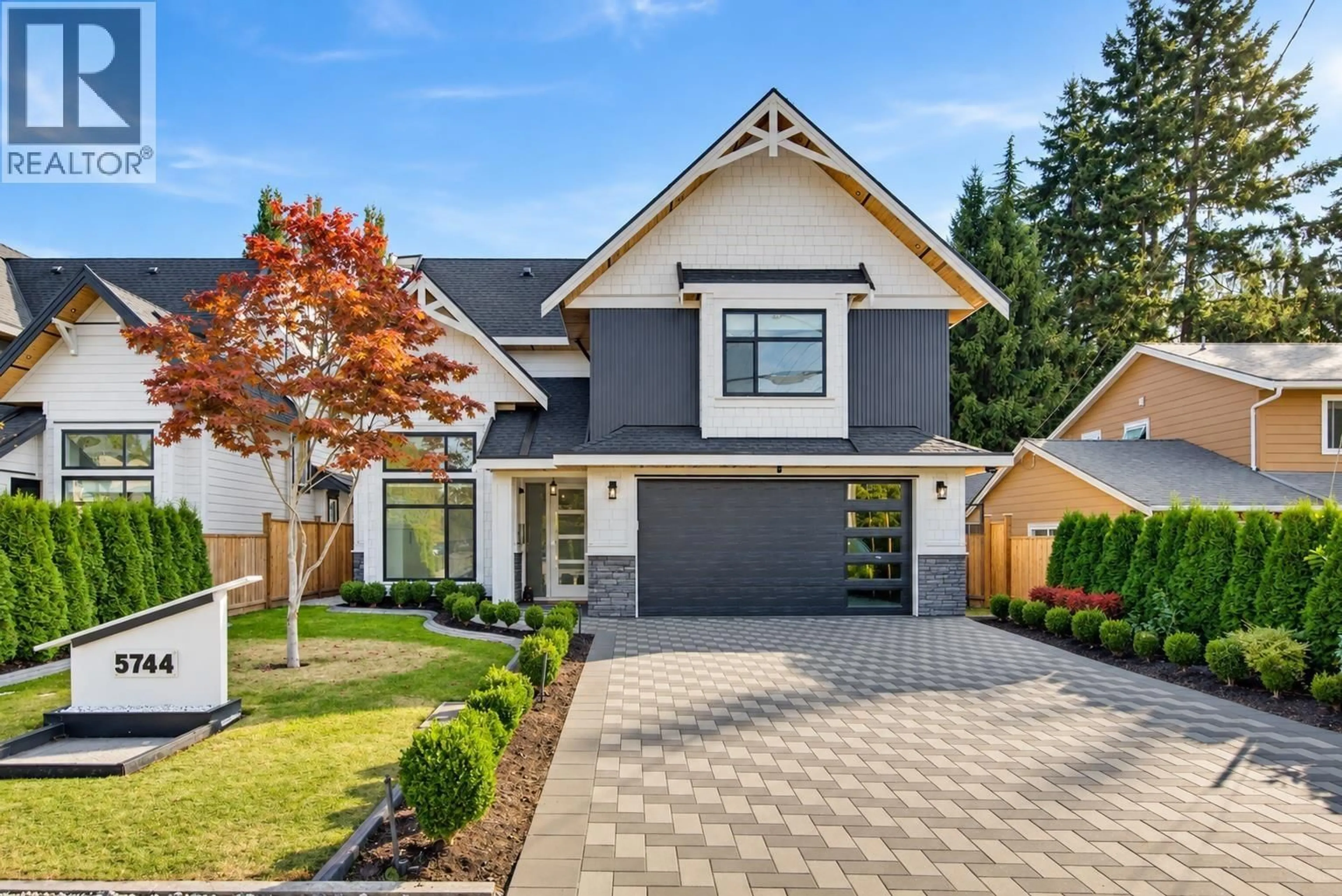 Home with brick exterior material, street for 5744 16A AVENUE, Delta British Columbia V4L1H9