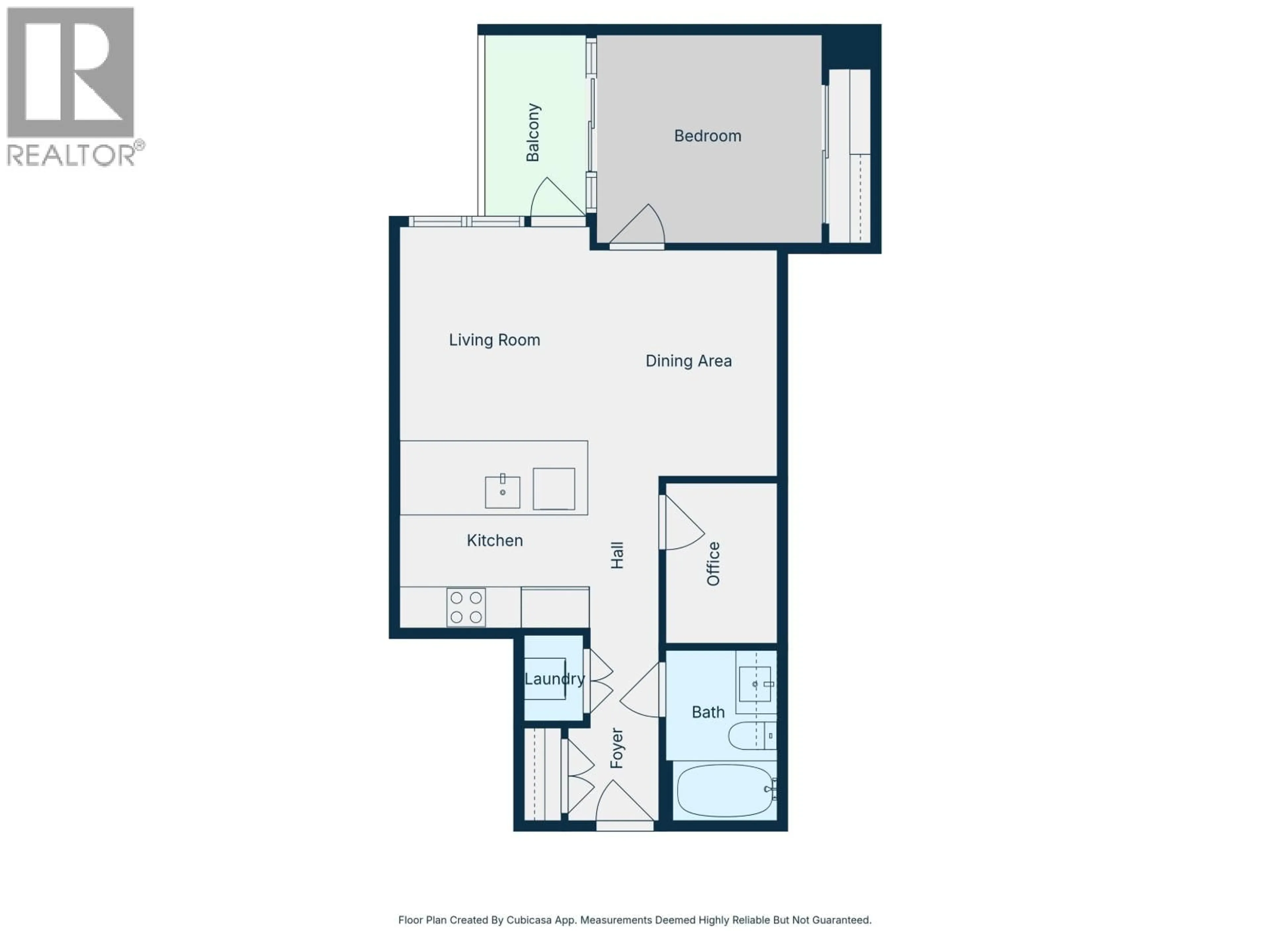 Floor plan for 708 - 888 HOMER STREET, Vancouver British Columbia V6B0H7