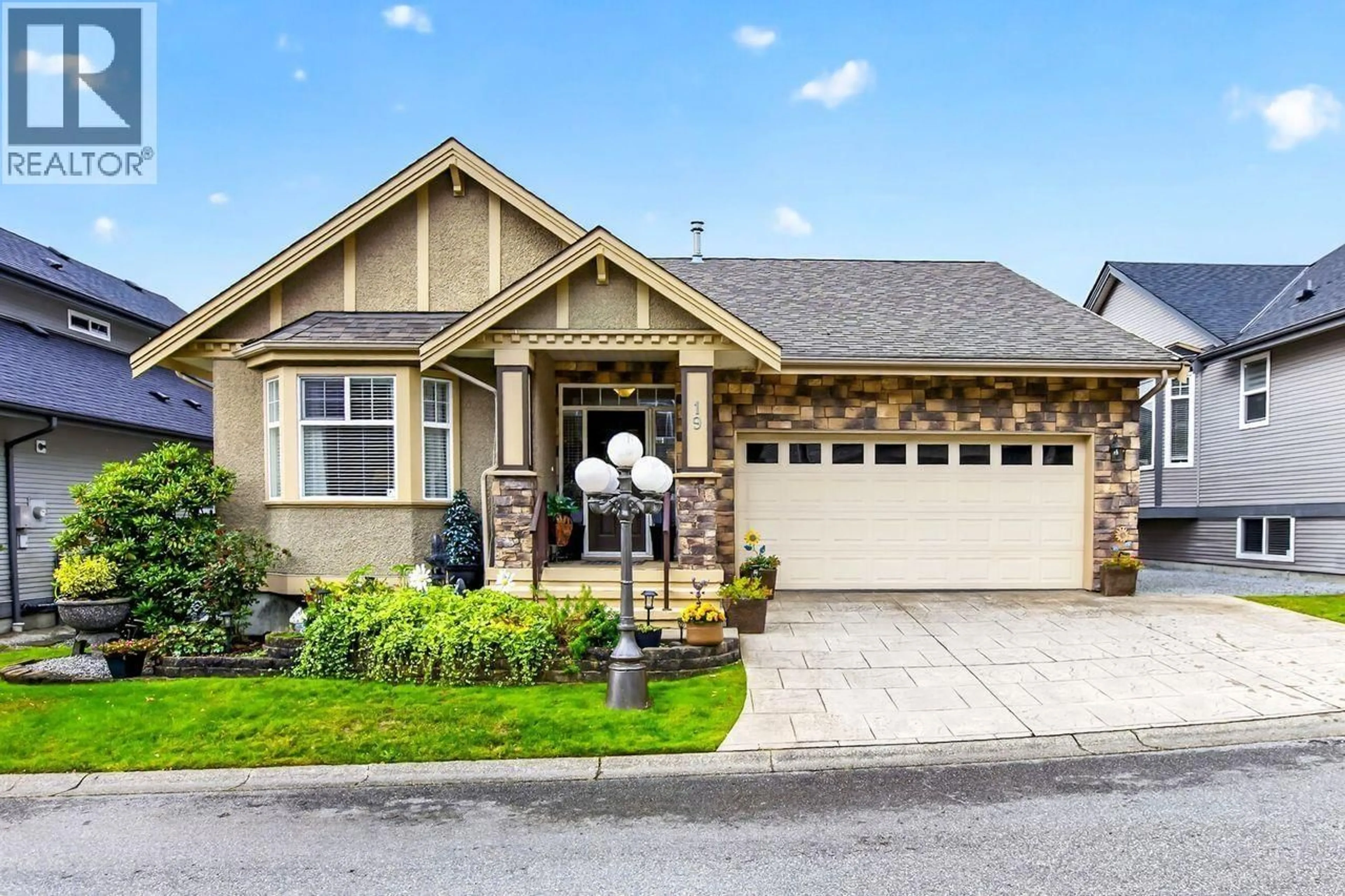 Home with vinyl exterior material, street for 19 - 11442 BEST STREET, Maple Ridge British Columbia V2X7C7