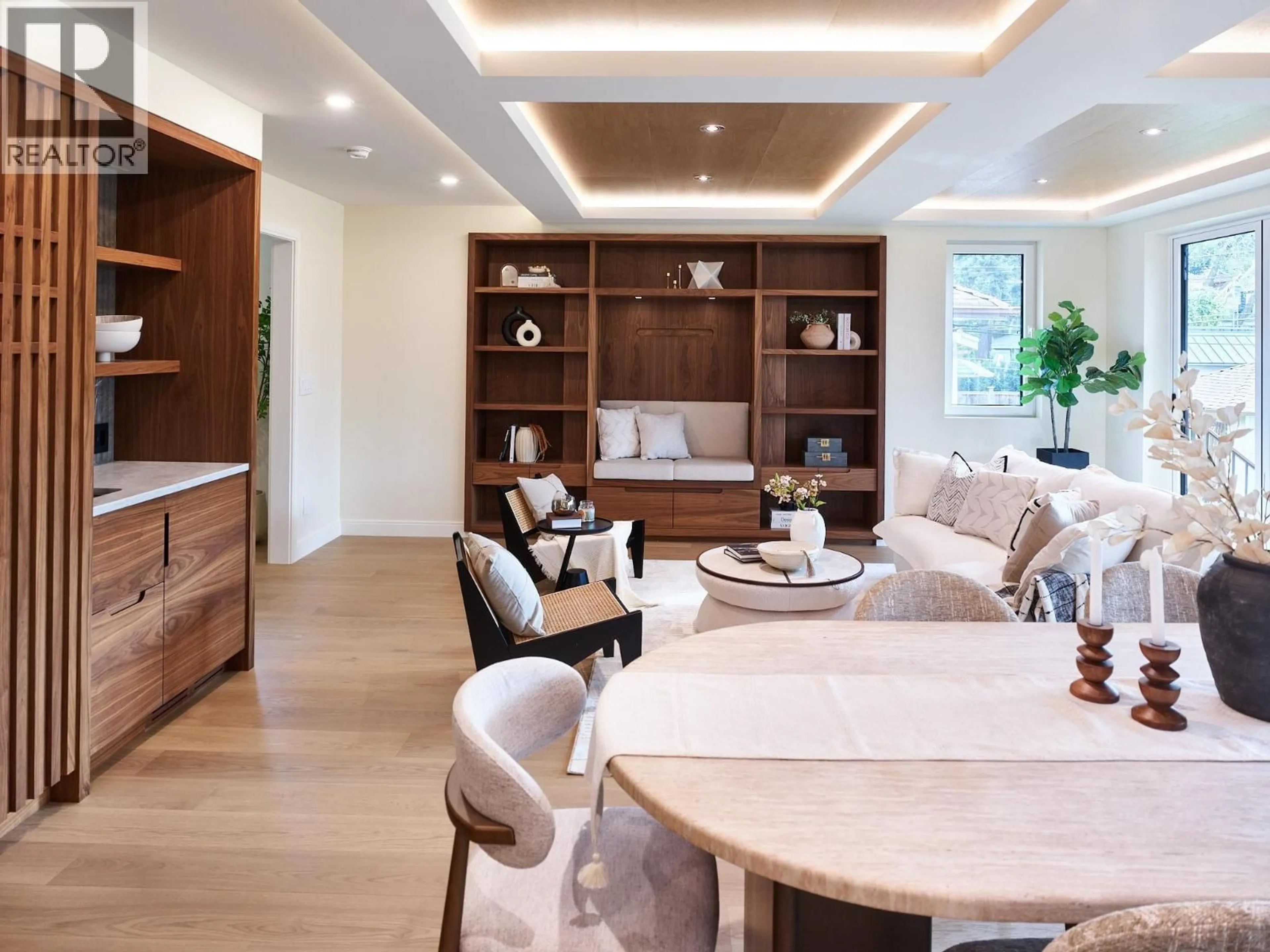 Open concept kitchen, wood/laminate floor for 3732 1ST AVENUE, Vancouver British Columbia V6R1H4