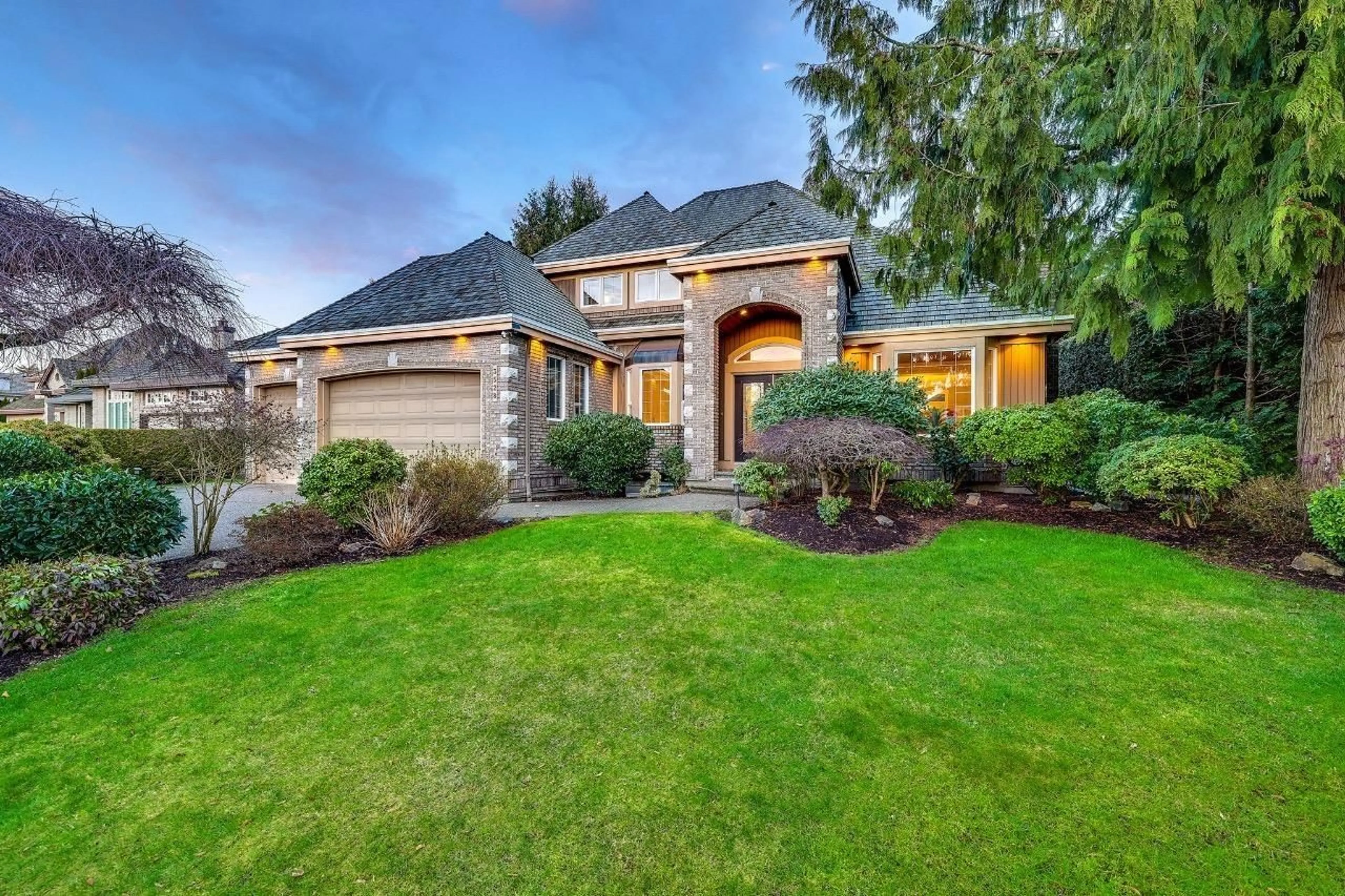 Home with brick exterior material, street for 3528 CANTERBURY DRIVE, Surrey British Columbia V3Z0G8