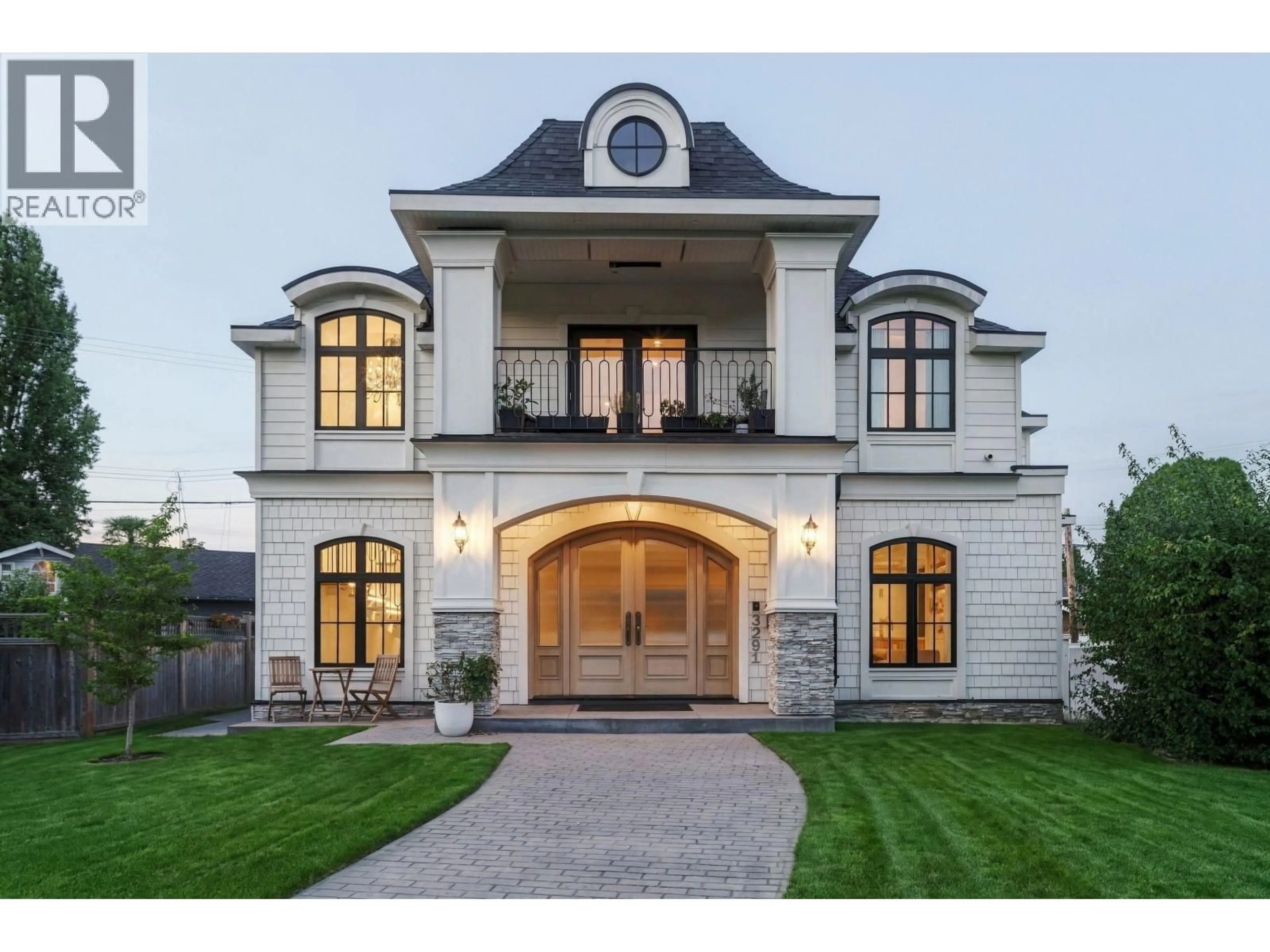 Home with brick exterior material, street for 3291 DOUGLAS CRESCENT, Richmond British Columbia V7B1G3