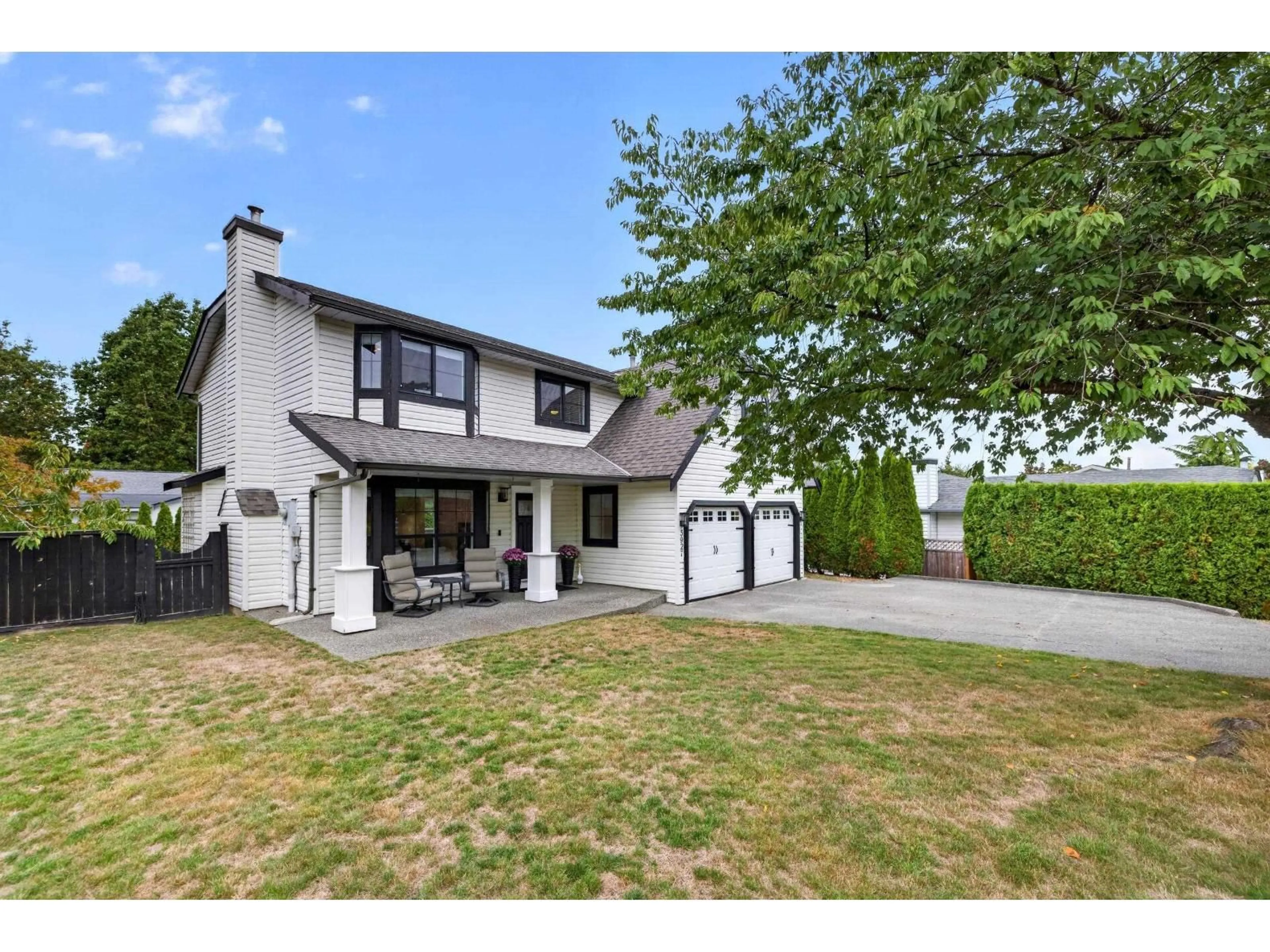 A pic from outside/outdoor area/front of a property/back of a property/a pic from drone, street for 5927 169A STREET, Surrey British Columbia V3S6Y6