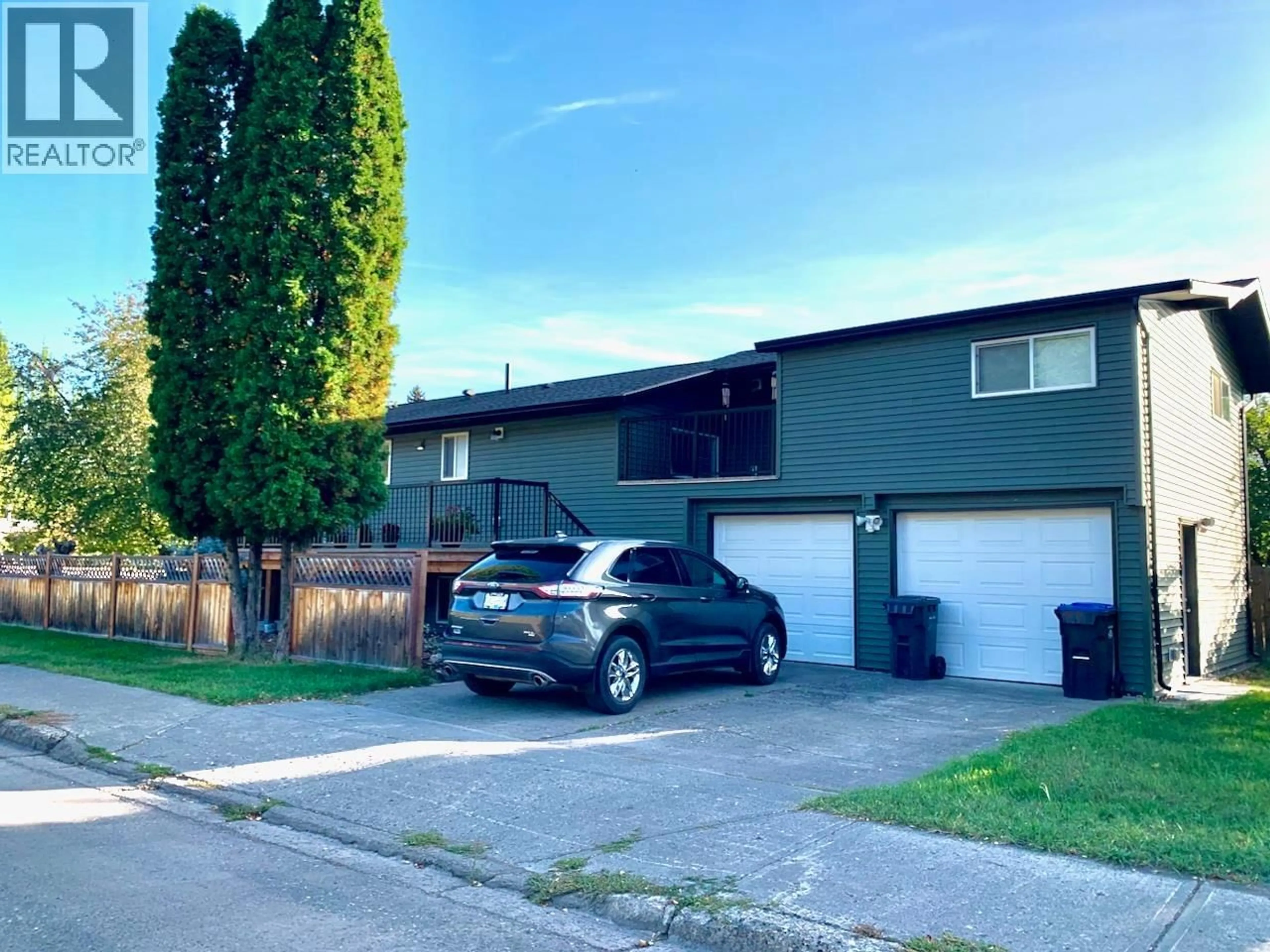 A pic from outside/outdoor area/front of a property/back of a property/a pic from drone, street for 974 HUSTON STREET, Williams Lake British Columbia V2G2V4