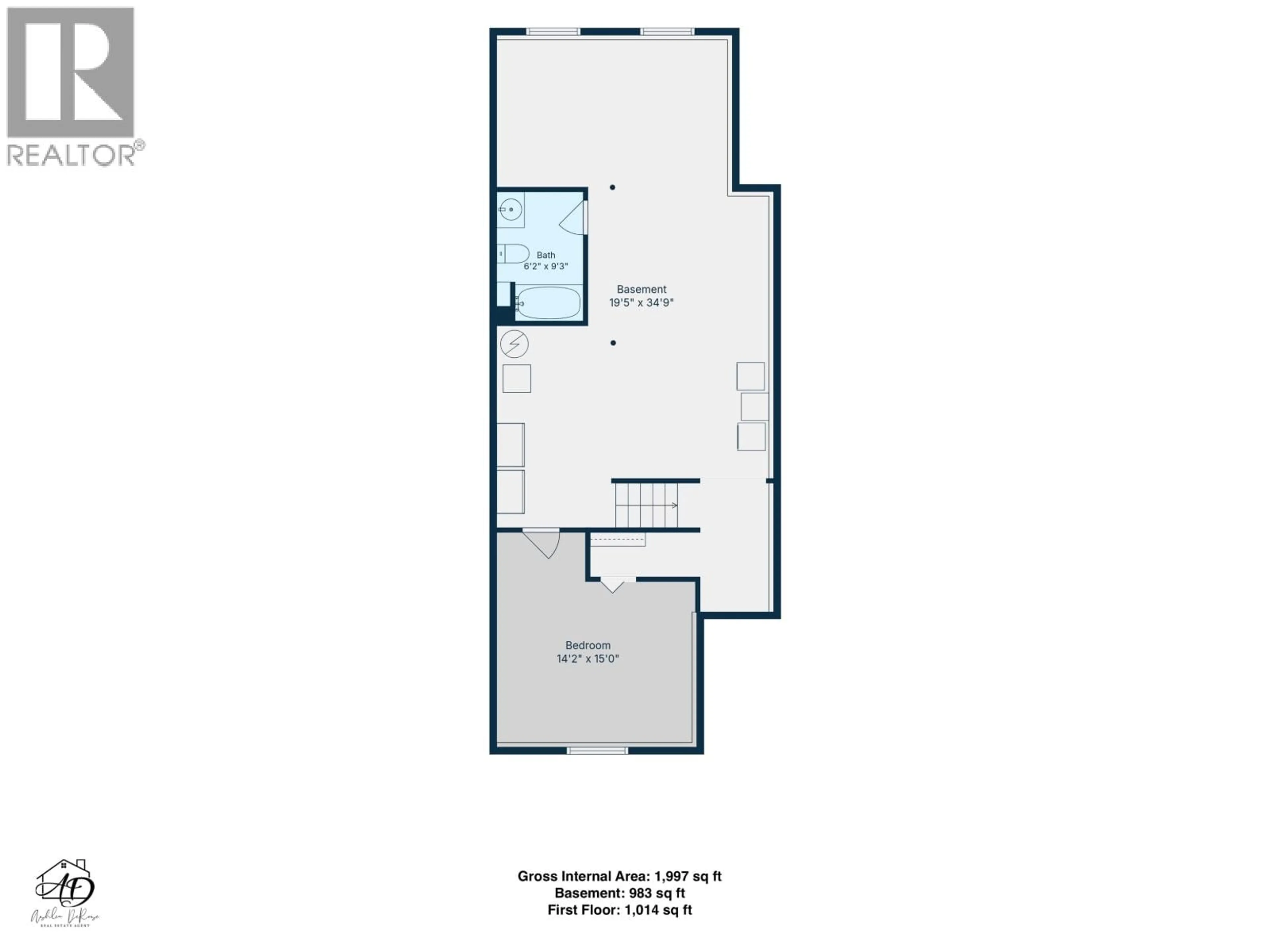 Floor plan for 8516 86 STREET, Fort St. John British Columbia V1J6Y7