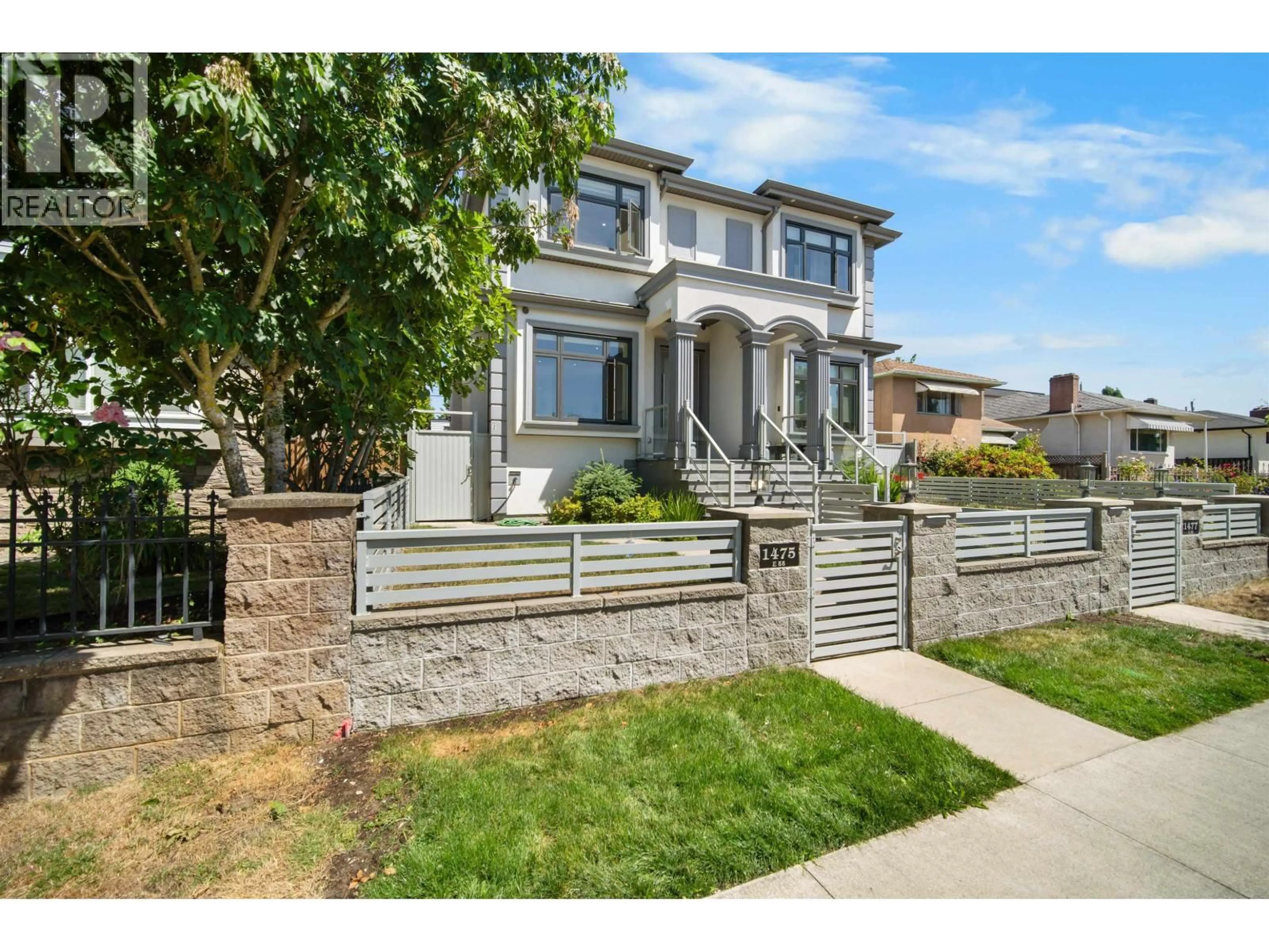 Home with brick exterior material, street for 1475 55TH AVENUE, Vancouver British Columbia V5W3R6