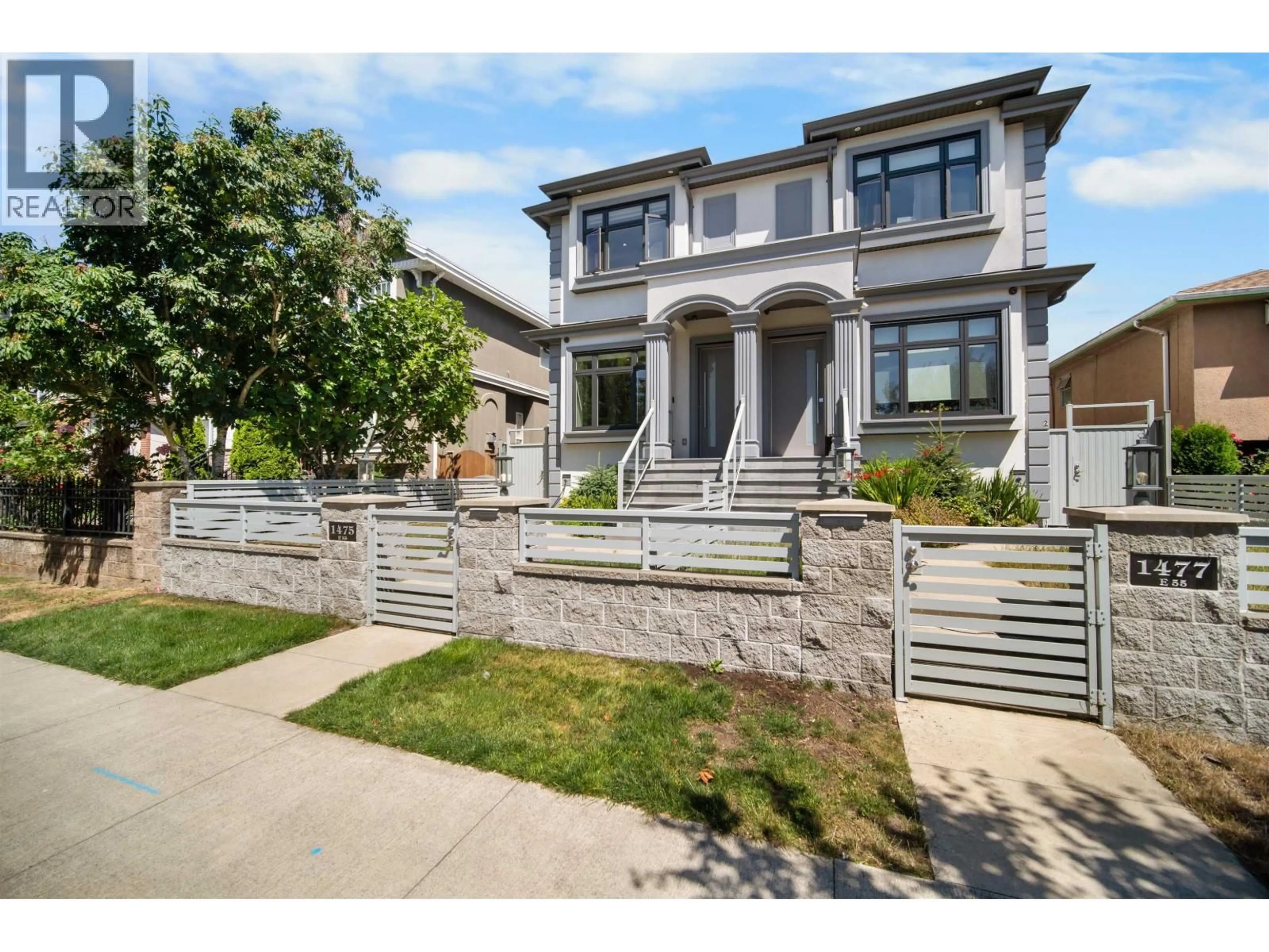 Home with brick exterior material, street for 1475 55TH AVENUE, Vancouver British Columbia V5W3R6