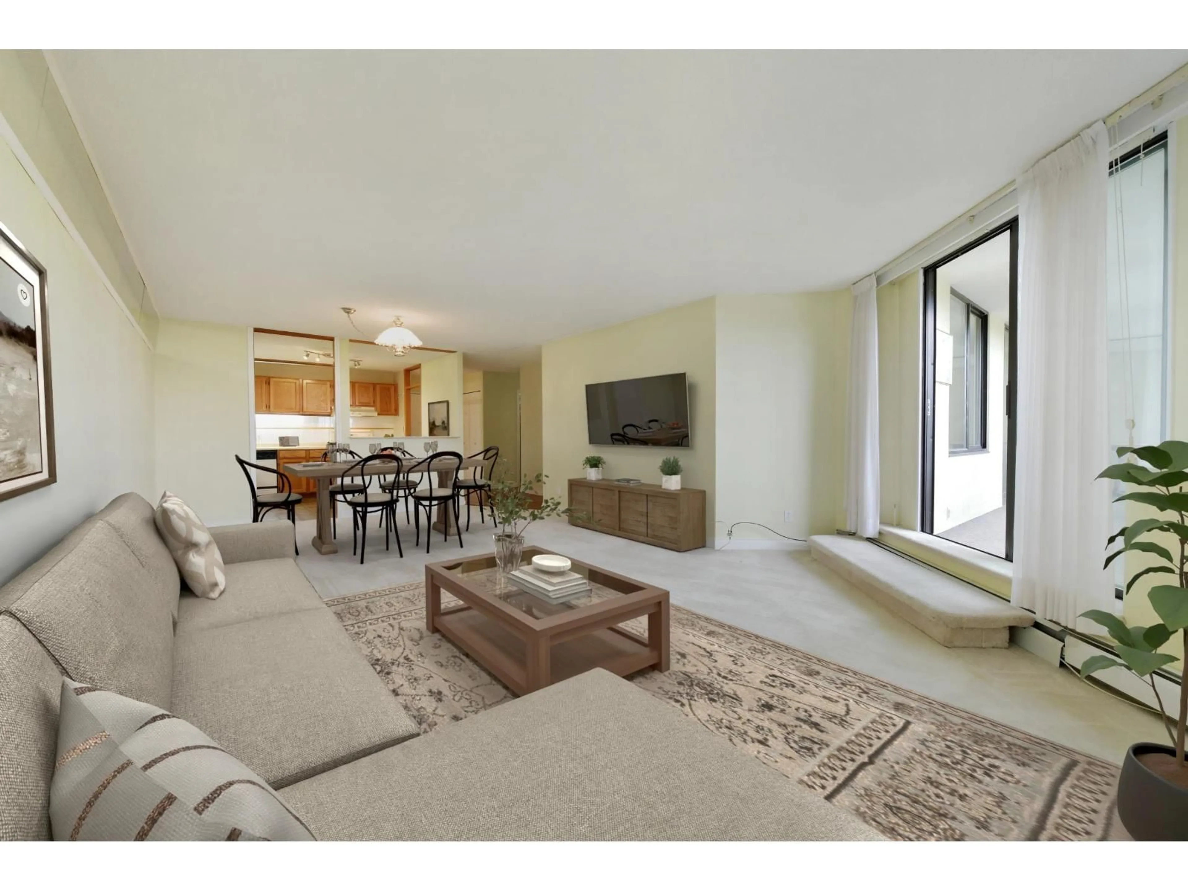 Living room with furniture, unknown for 407 - 1442 FOSTER STREET, White Rock British Columbia V4B3X7