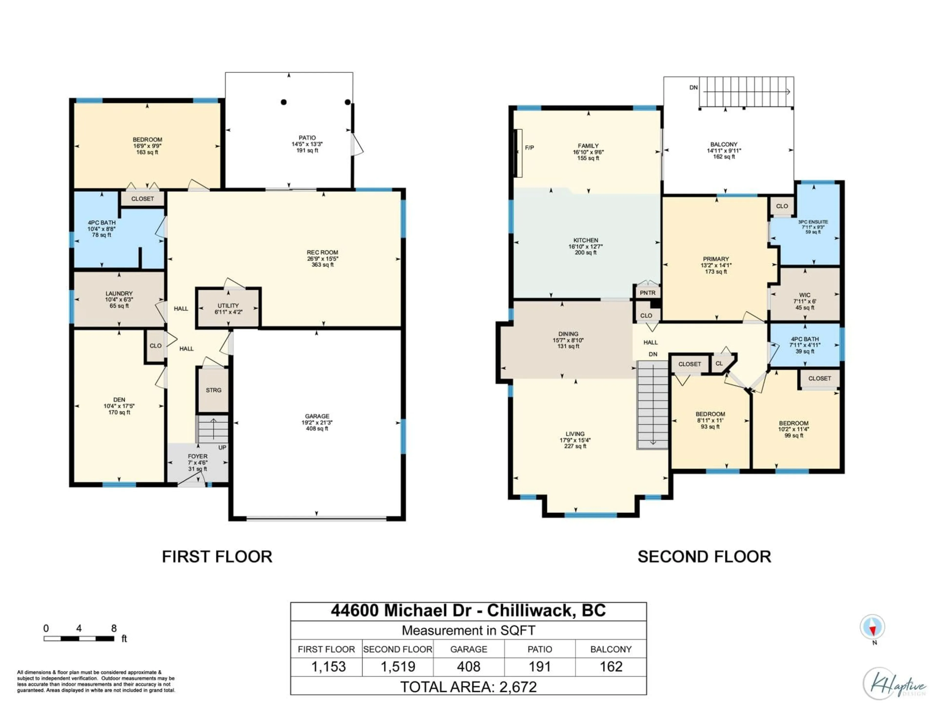Floor plan for 44600 MICHAEL DRIVE, Chilliwack British Columbia V2R5L3