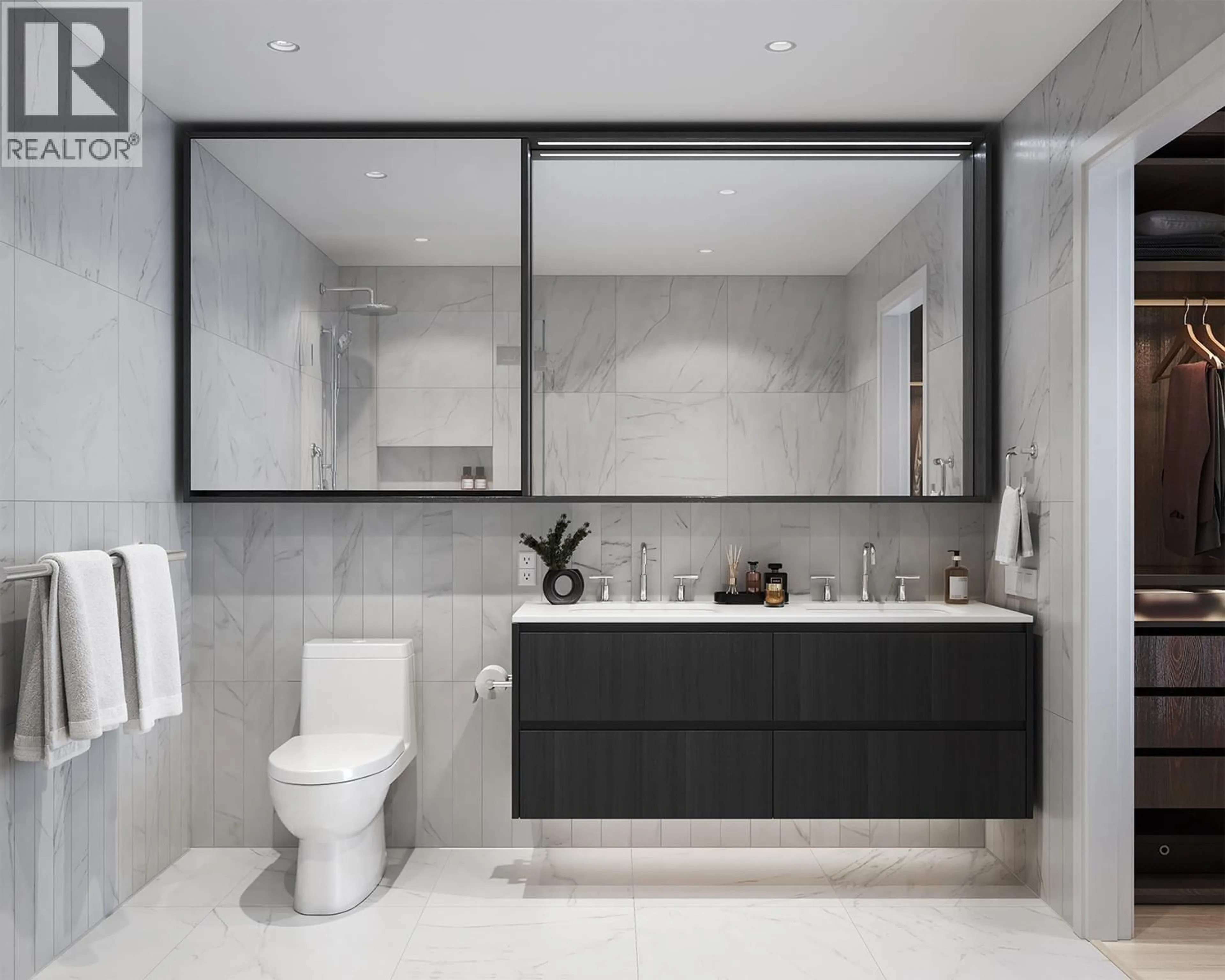 Contemporary bathroom, unknown for 908 - 2180 ALPHA AVENUE, Burnaby British Columbia V5C0K2