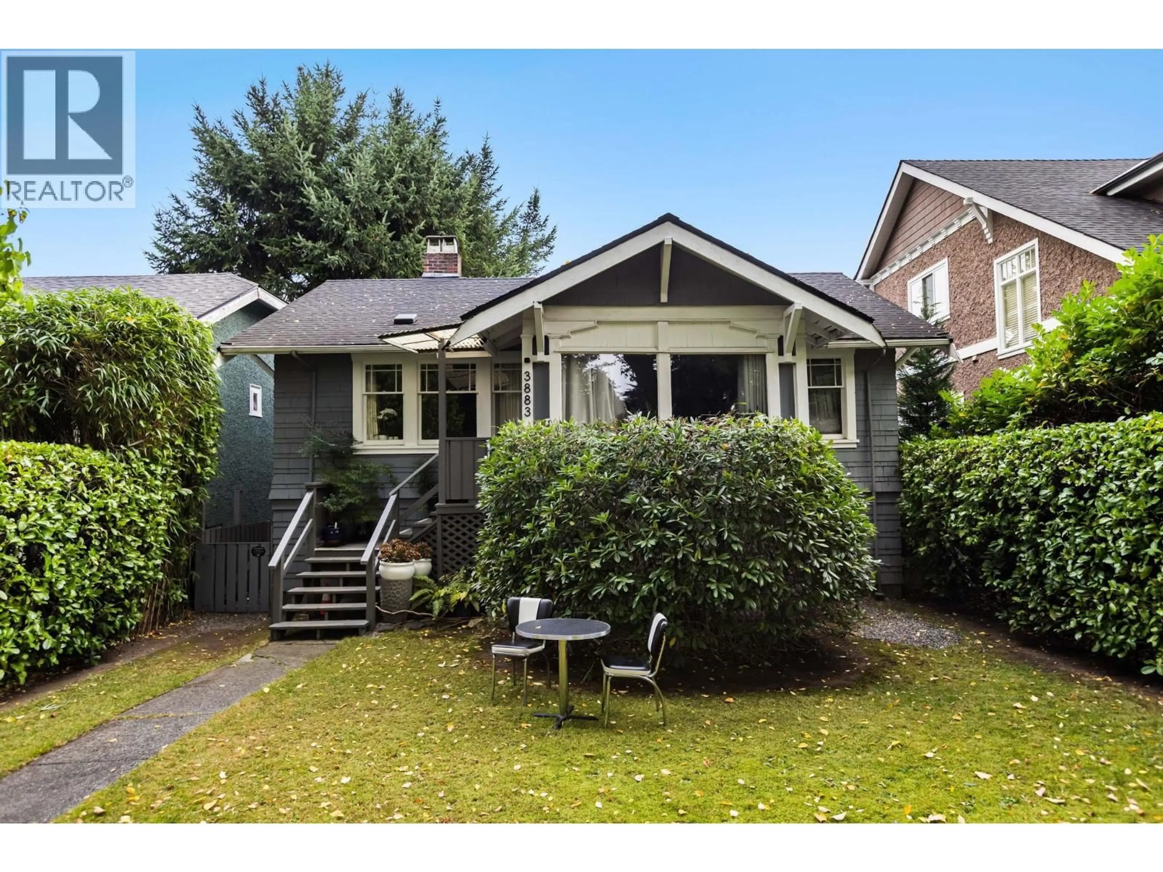 Home with vinyl exterior material, street for 3883 20TH AVENUE, Vancouver British Columbia V6S1G1