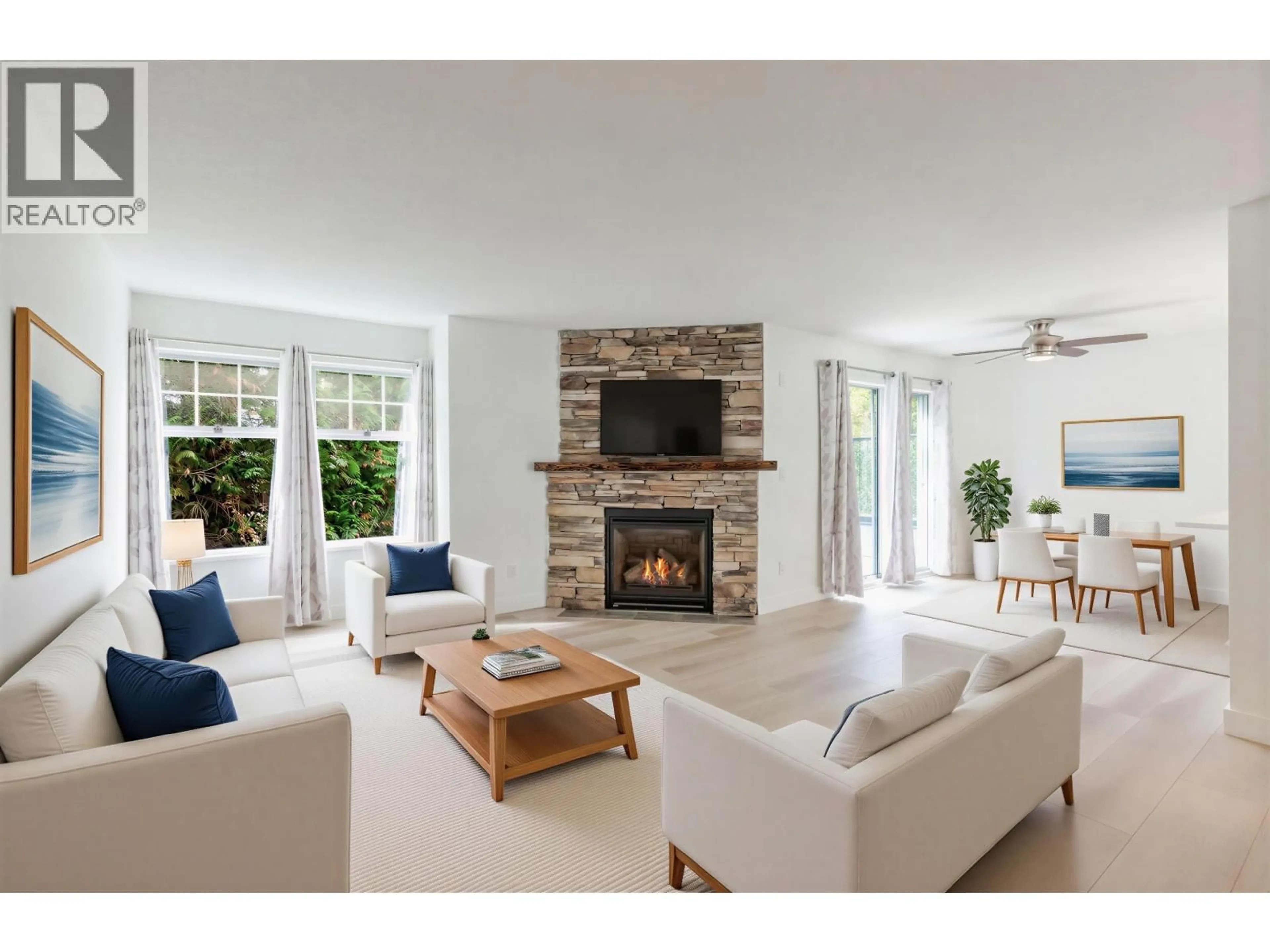 Living room with furniture, ceramic/tile floor for 53 - 1140 FALCON DRIVE, Coquitlam British Columbia V3E2J9