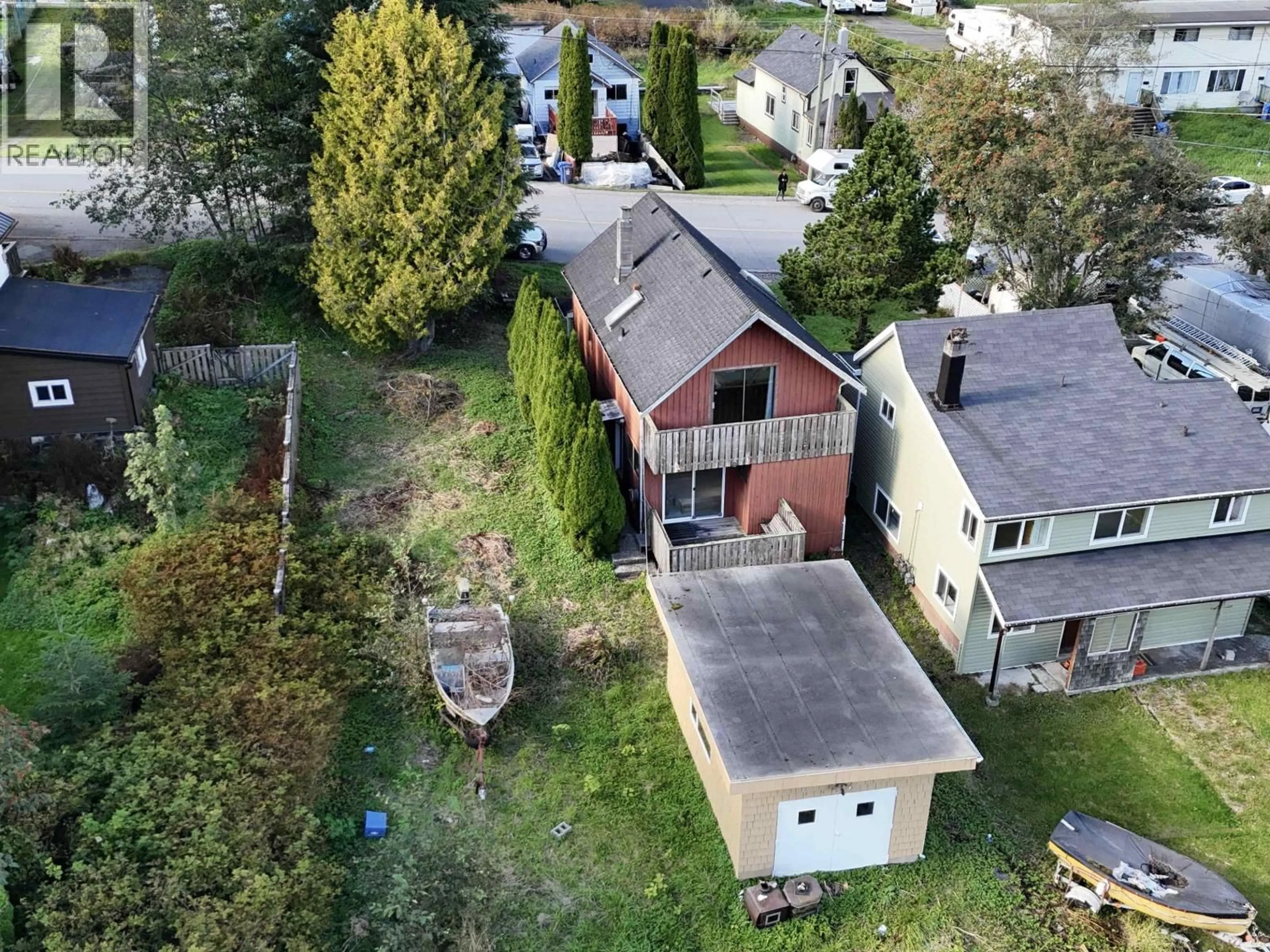 A pic from outside/outdoor area/front of a property/back of a property/a pic from drone, unknown for 537 9TH AVENUE, Prince Rupert British Columbia V8J2S9