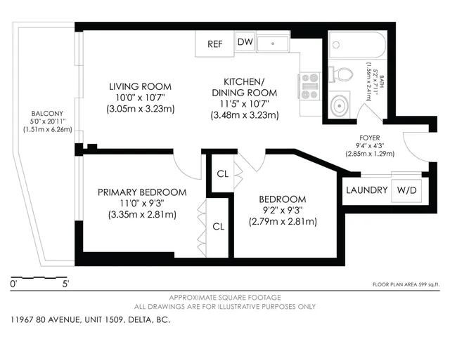 1509 - 11967 80 AVENUE, Delta 2
